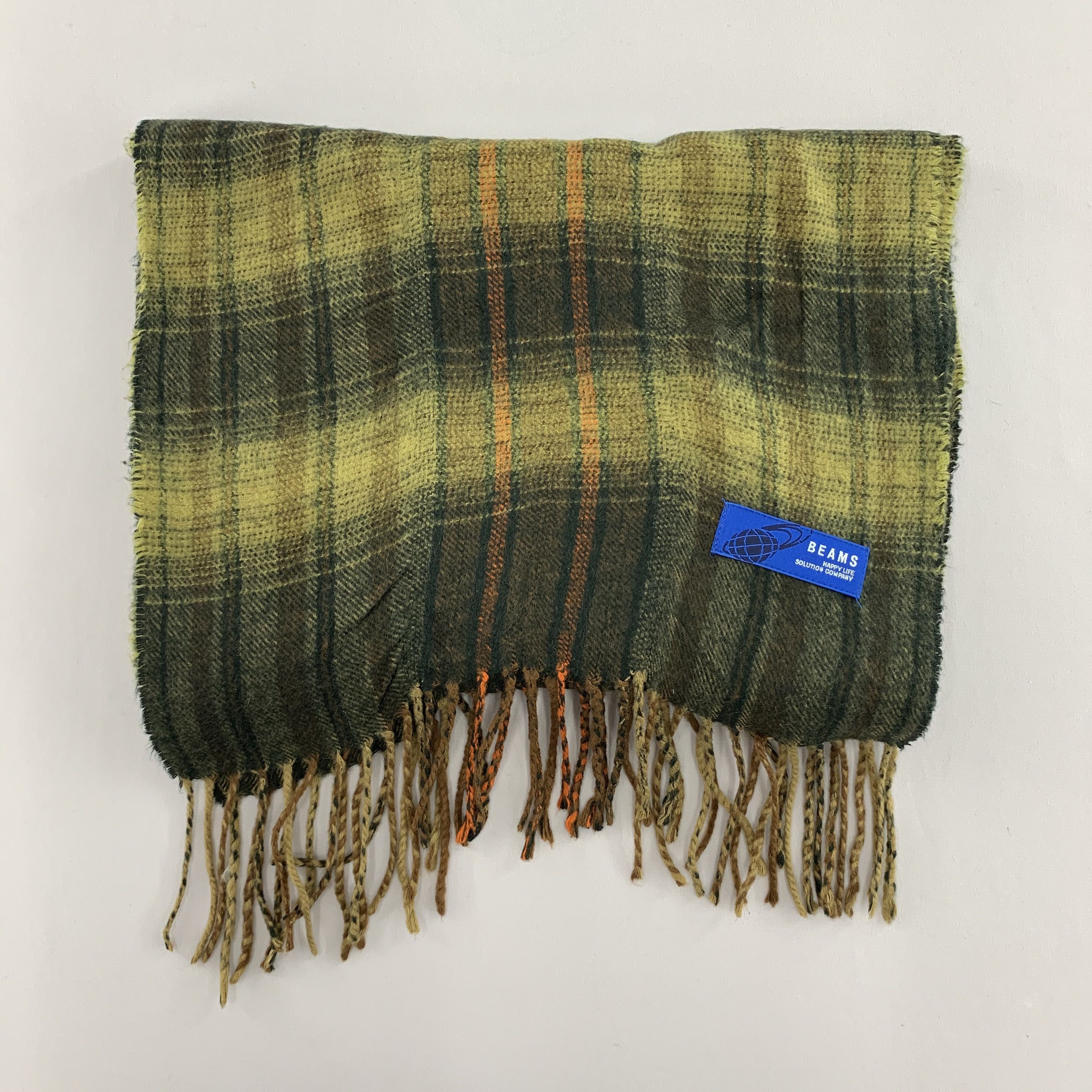 Beams Plus Beams Scarf Wool Muffler Neck Wrap BL4387 Size ONE SIZE - 3 Thumbnail