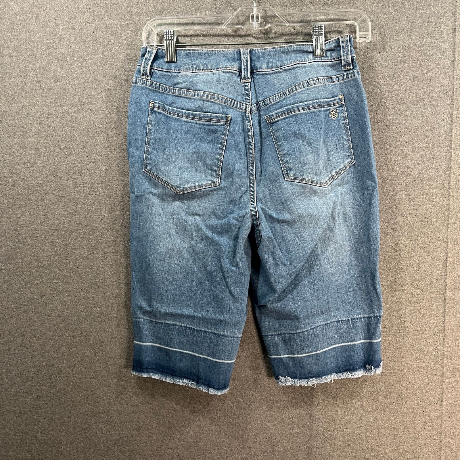 Other Susan Graver Customizable Cuffed Denim Shorts Medium Size 27" / US 4 / IT 40 - 2 Thumbnail