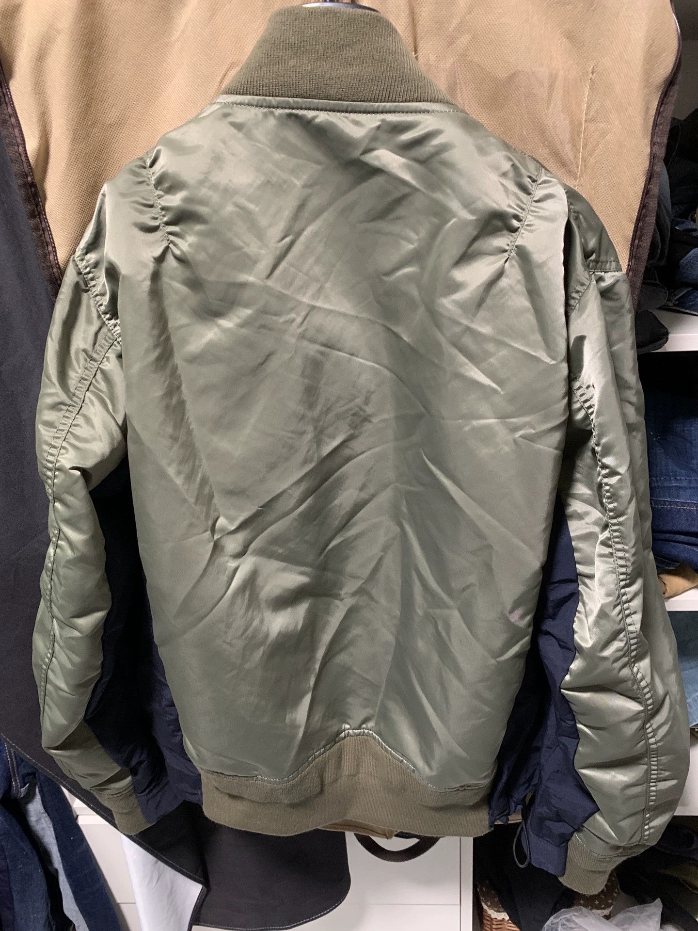 Sacai sacai men's MA1 flight jacket 2022ss new size 2 Size US M / EU 48-50 / 2 - 3 Thumbnail