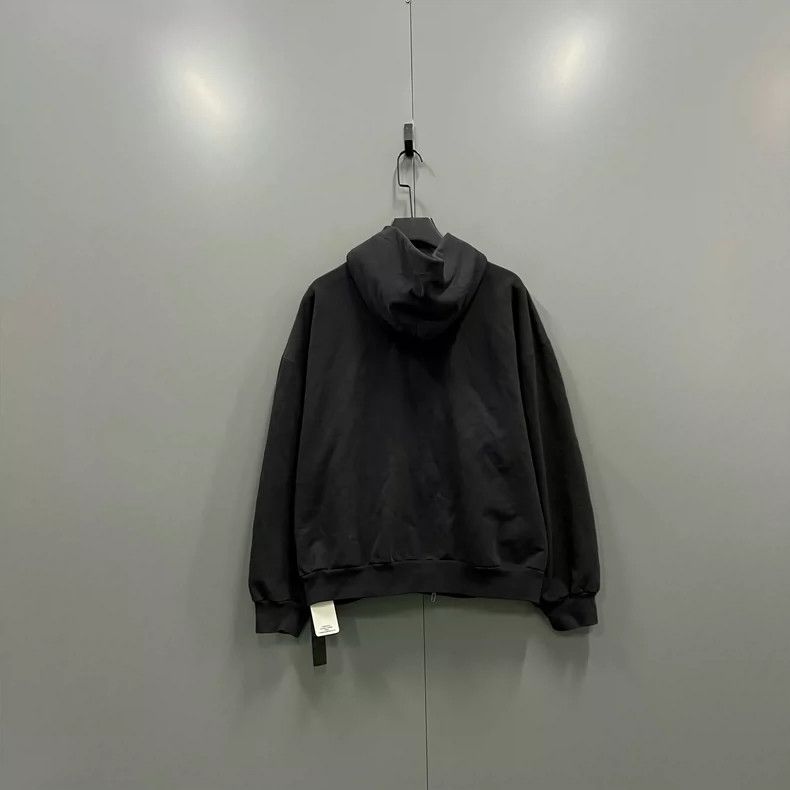 Balenciaga Balenciaga Embroidered logo zipper hoodie Size US L / EU 52-54 / 3 - 2 Thumbnail