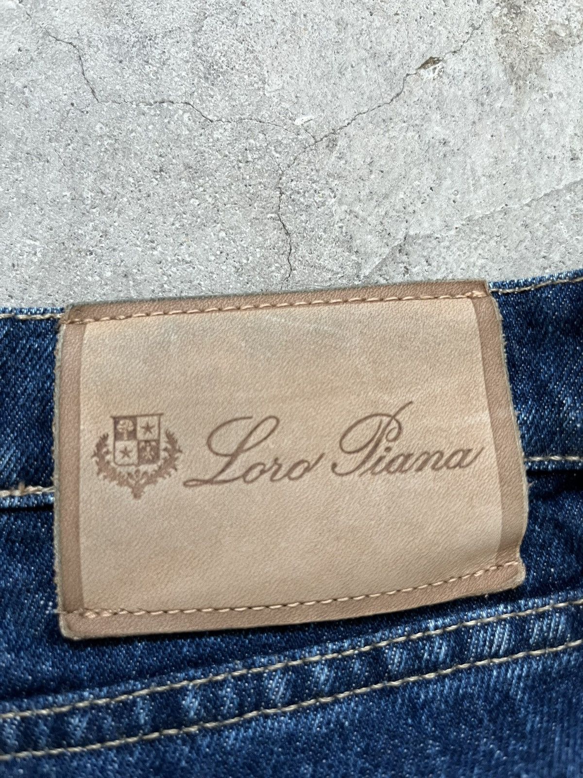 Loro Piana Vintage Loro Piana Blue Denim Jeans Size US 36 / EU 52 - 14 Thumbnail
