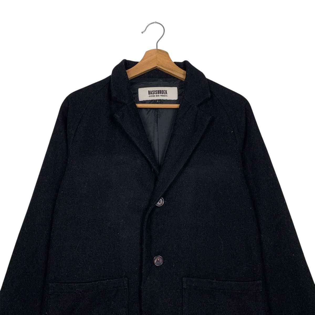 Other Basis Broek Belgium Product Wool Coat Size US S / EU 44-46 / 1 - 2 Thumbnail