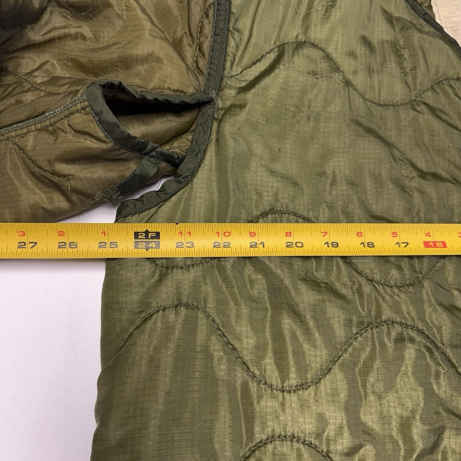 Vintage Vintage US Military Cold Weather Liner Mens Medium Green Qui Size US M / EU 48-50 / 2 - 11 Thumbnail