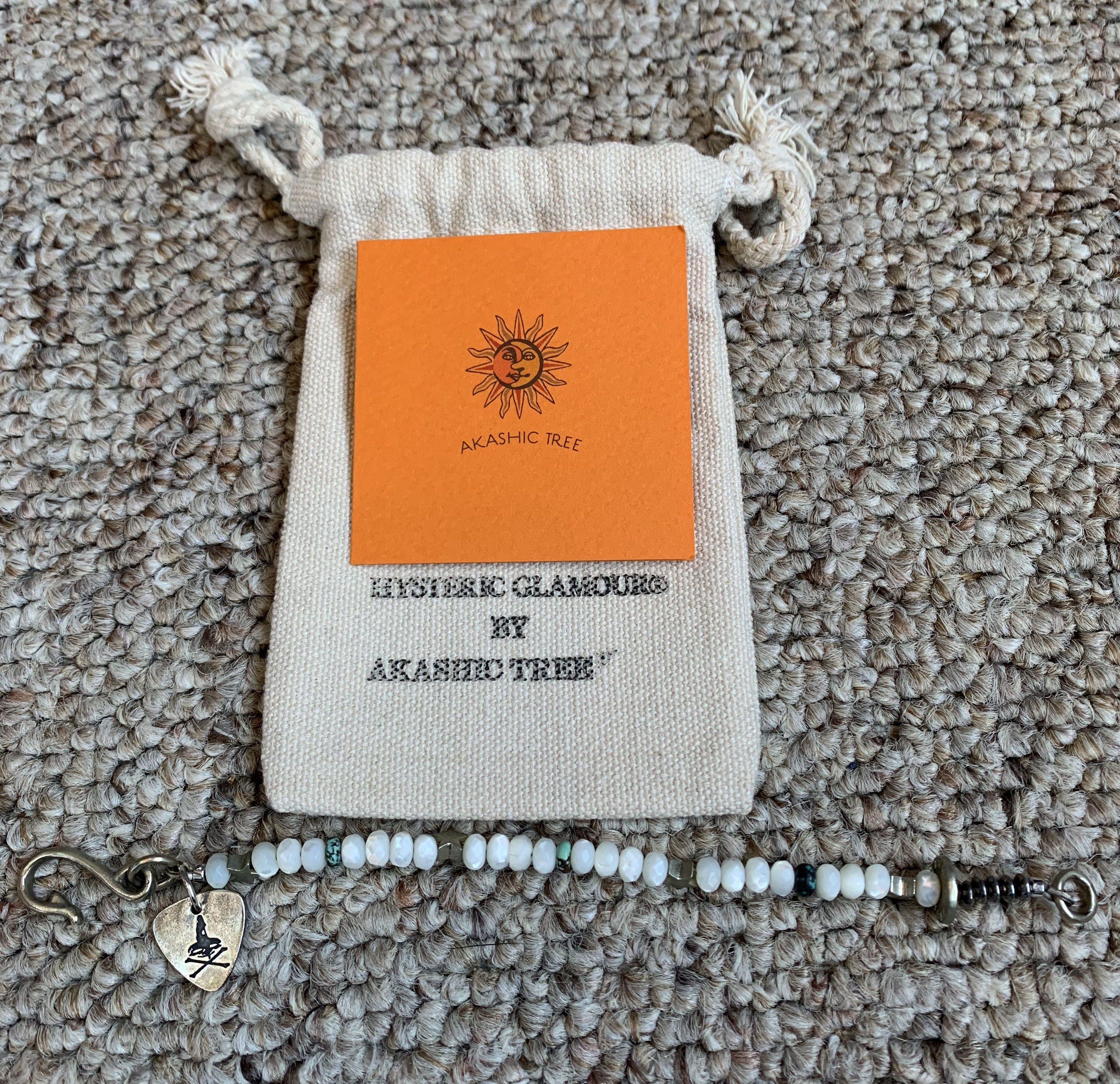Hysteric Glamour Hysteric Glamour Sterling Silver Guitar Pick Bracelet + Bag Size ONE SIZE - 3 Thumbnail