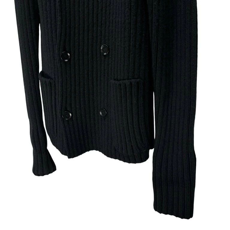 Yohji Yamamoto yohji yamamoto Pour Homme 14AW Layered-Breasted Cardigan Size US L / EU 52-54 / 3 - 7 Thumbnail