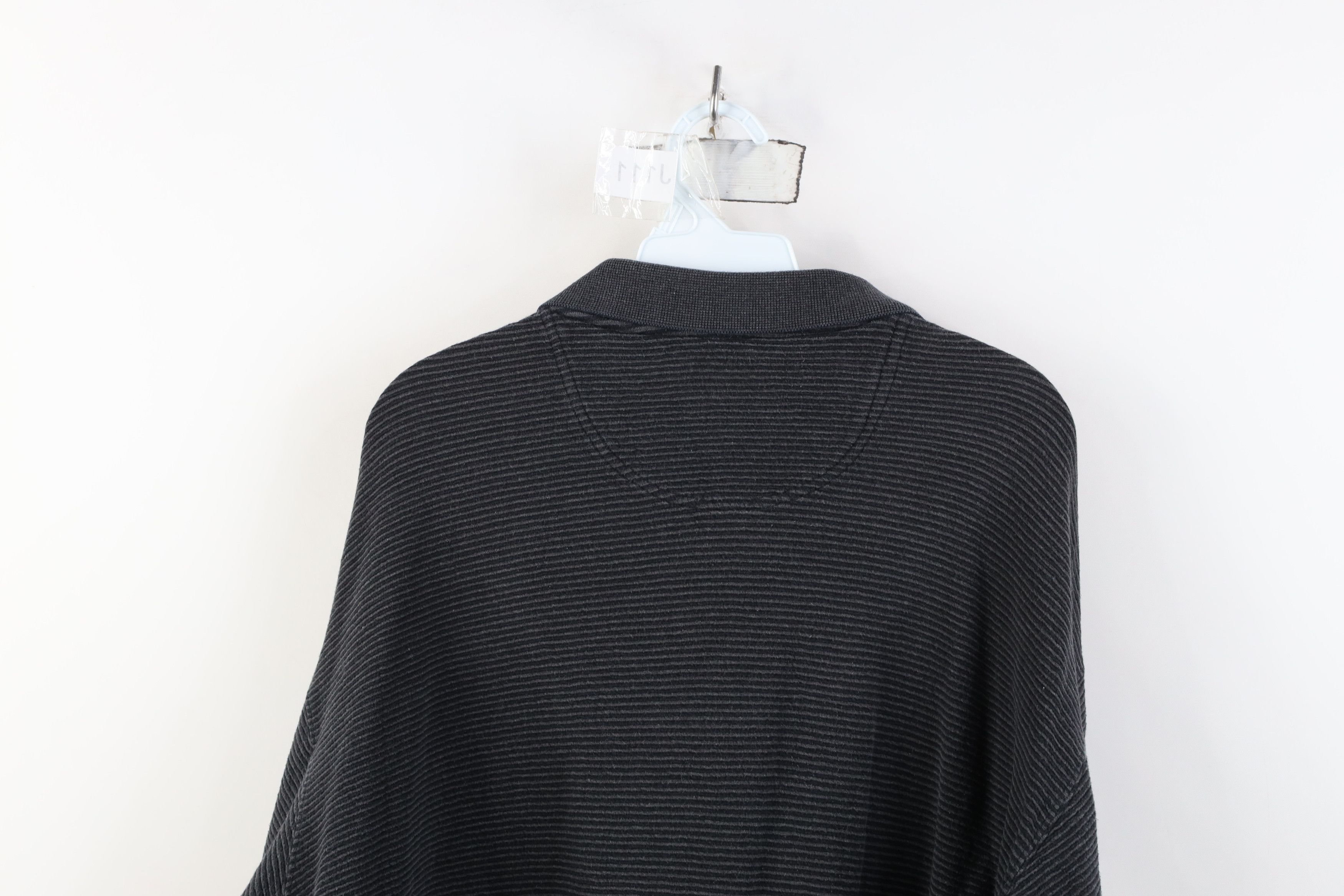 Vintage Vintage 90s Y2K Streetwear Knit Striped Long Sleeve Polo Size US XL / EU 56 / 4 - 10 Thumbnail