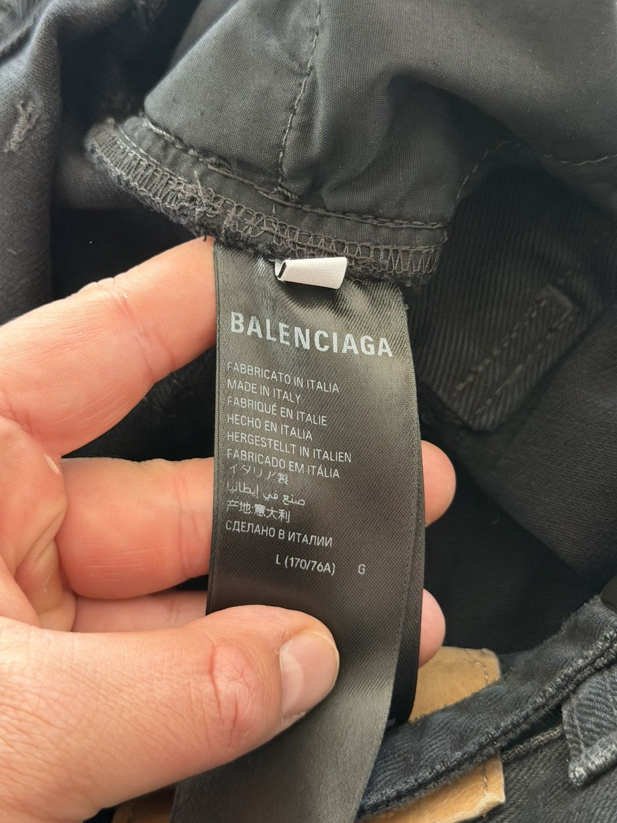 Balenciaga BALENCIAGA DEMNA BAGGY SKATER CARGO DENIM CARPENTER ITALY L Size US 34 / EU 50 - 15 Thumbnail