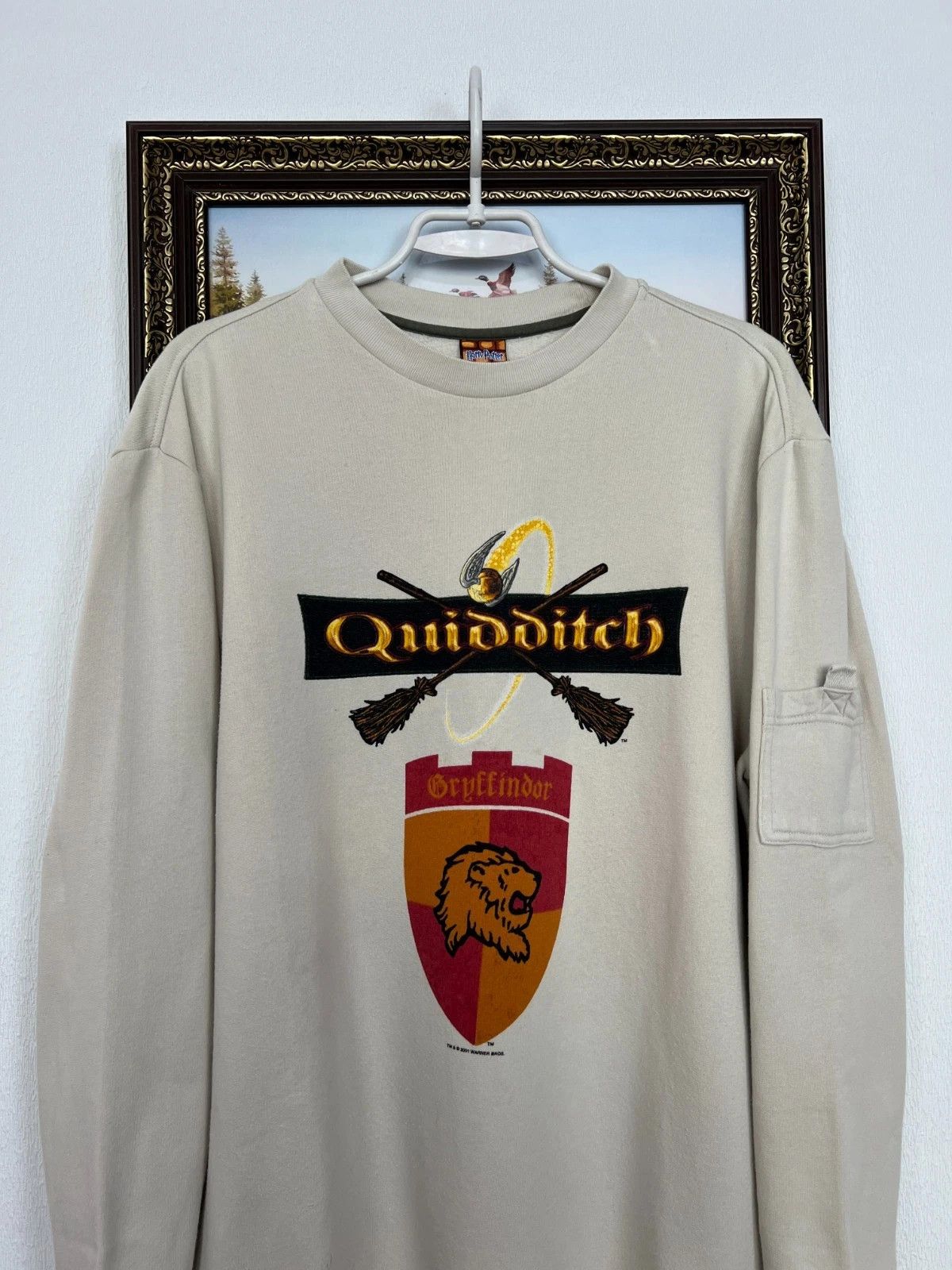 Vintage Vintage 2000's Harry Potter Quidditch Sweatshirt Crewneck Size US L / EU 52-54 / 3 - 2 Thumbnail