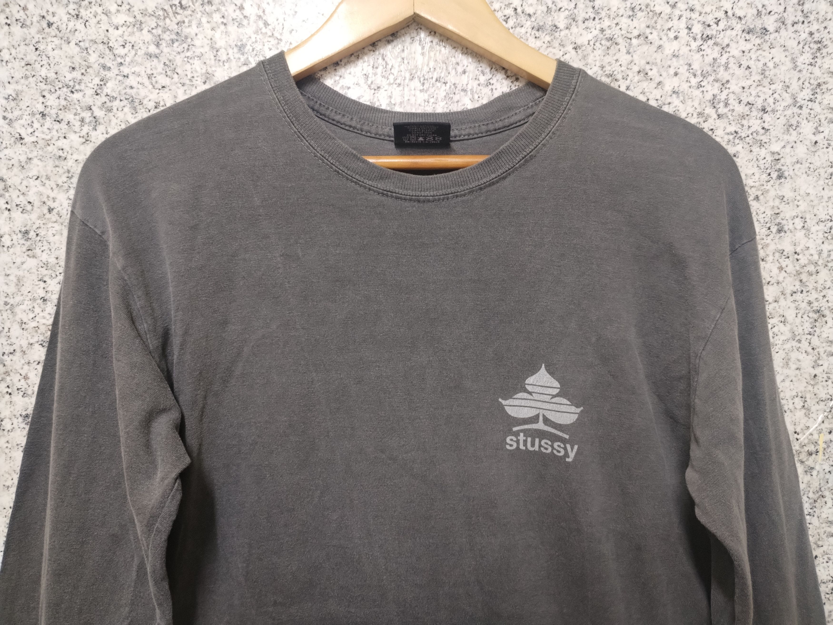 Stussy Thrashed Sun Faded Stussy Shirt Distressed Grunge Band Size US M / EU 48-50 / 2 - 3 Thumbnail