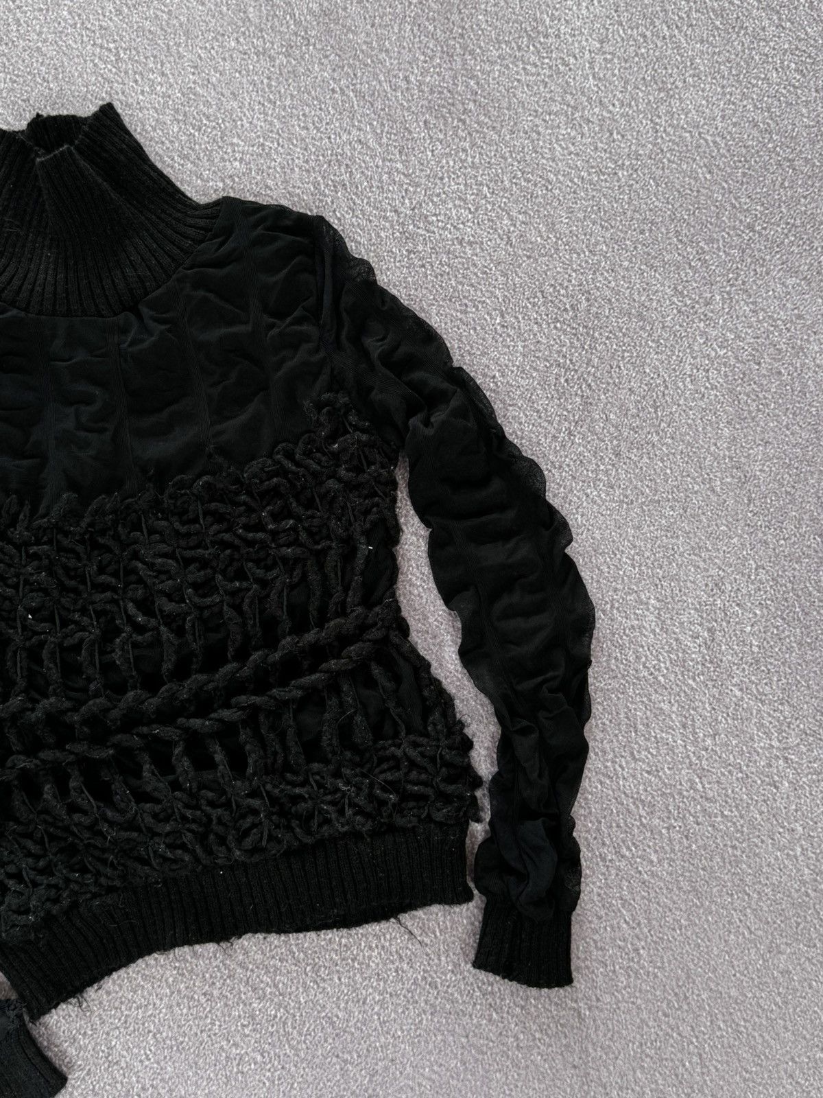Hysteric Glamour Y2K Grunge Vibe Abstract Glamour Womens Long Sleeve Size M / US 6-8 / IT 42-44 - 5 Thumbnail