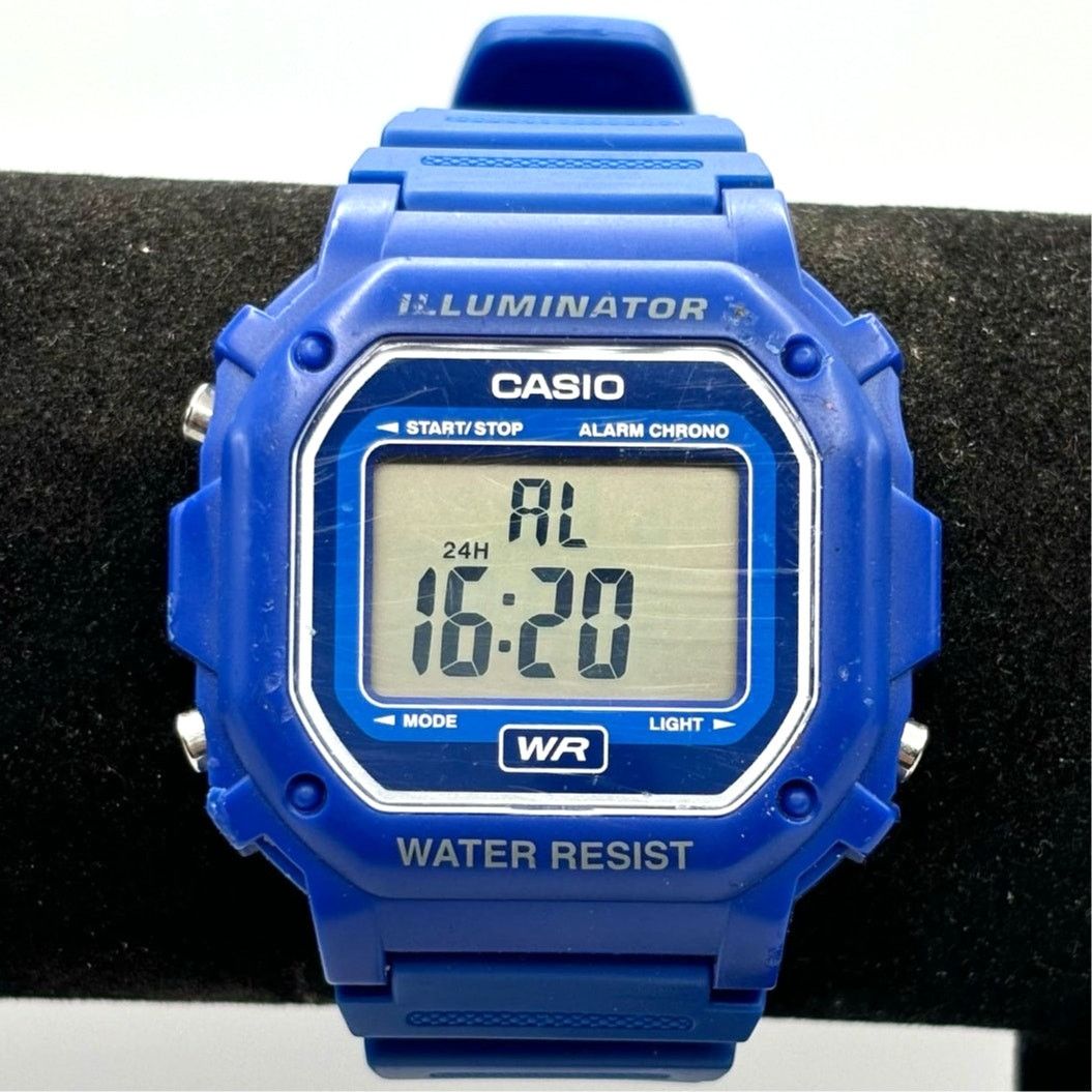 Blue Casio Men's Digital Watch