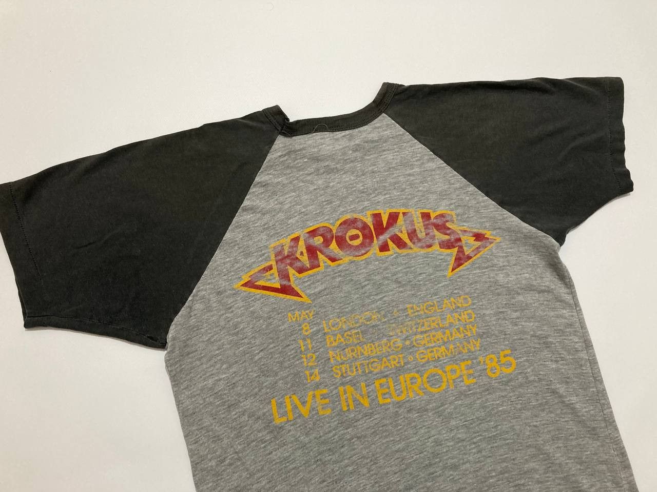 Band Tees Vintage KROKUS LIVE IN EUROPE 85 rare t shirt Size US M / EU 48-50 / 2 - 7 Thumbnail