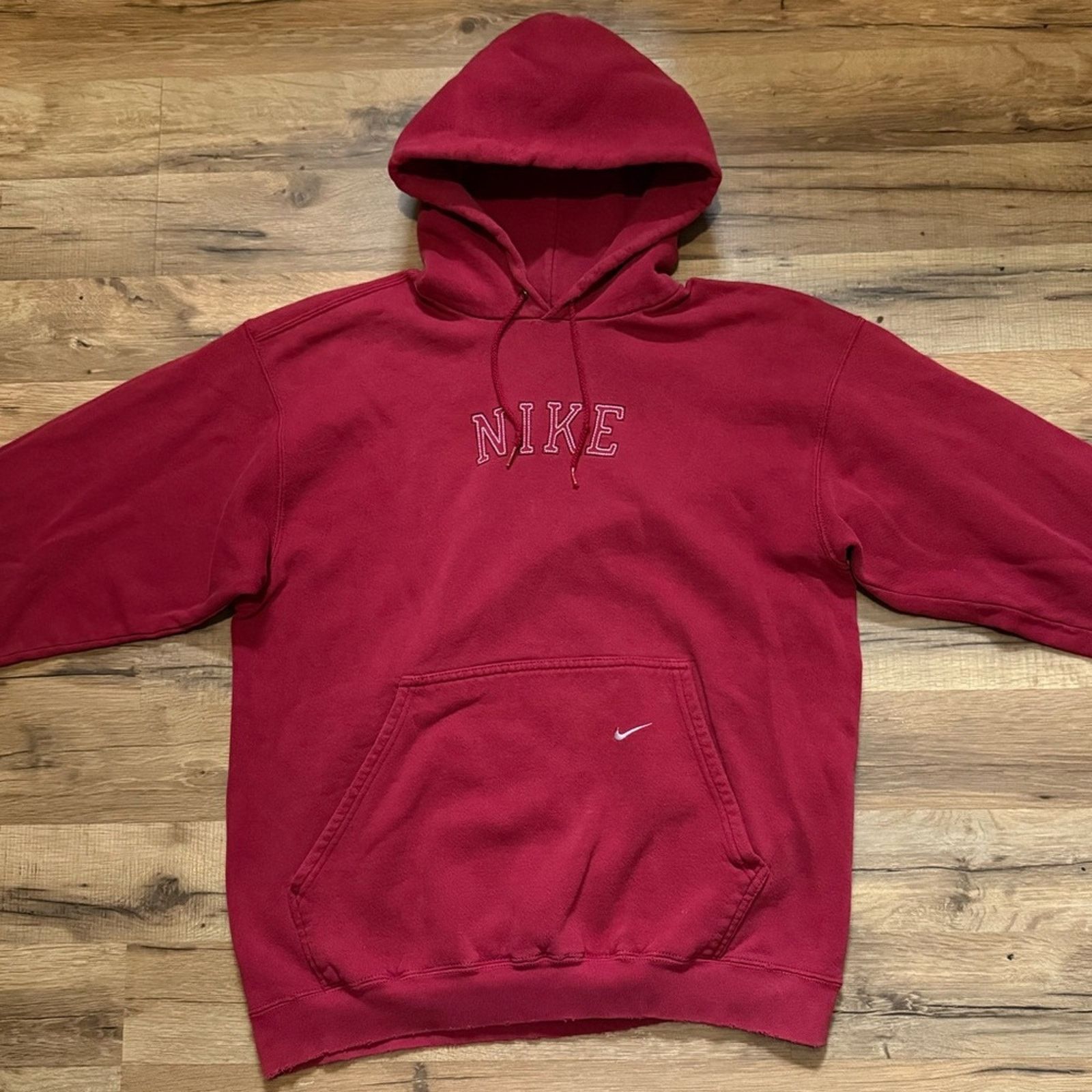 Nike 90s Nike Spell Out Hoodie Sweatshirt Size US M / EU 48-50 / 2 - 2 Thumbnail