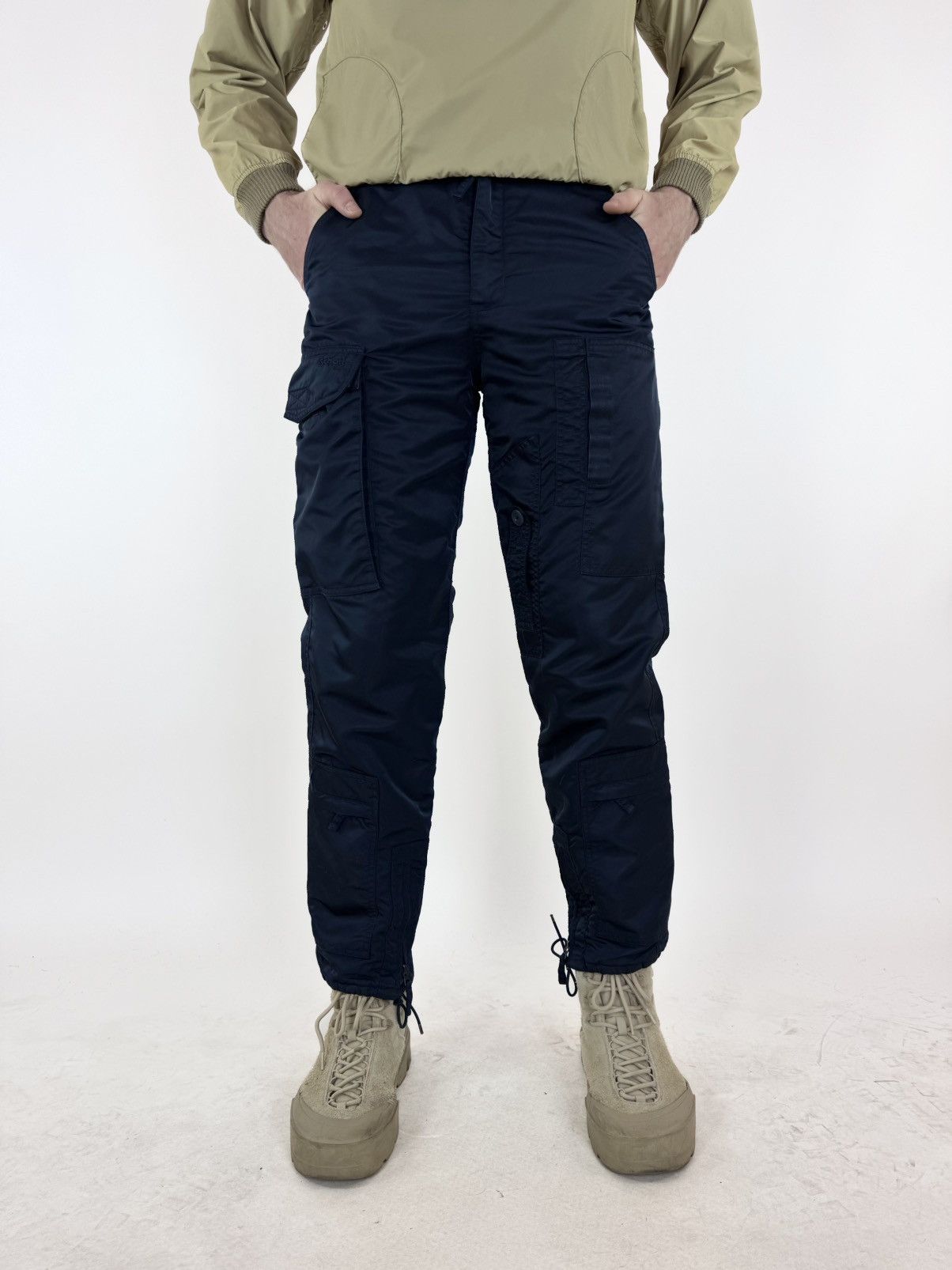 Schott Schott NYC Cargo Pants Vintage aviation flight Size M/30 Size US 30 / EU 46 - 5 Thumbnail