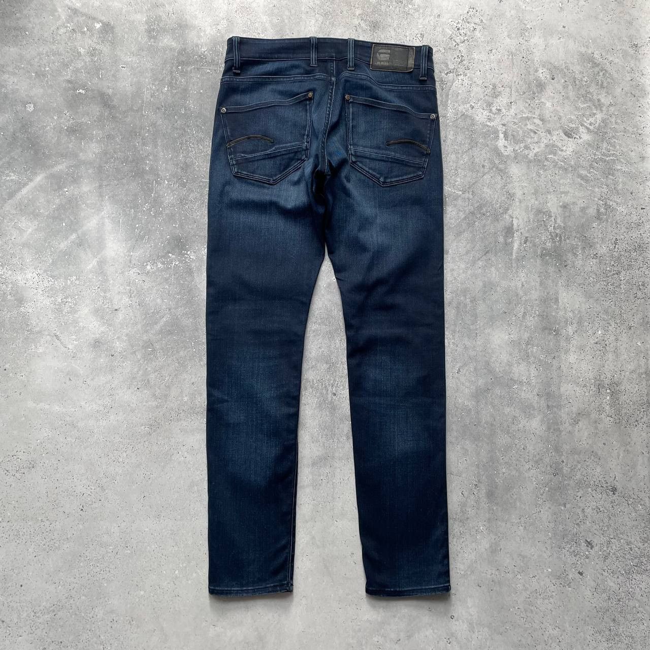 G-Star G-Star Raw Revend Super Slim Stretch Jeans Blue Dark Aged Size US 32 / EU 48 - 2 Thumbnail