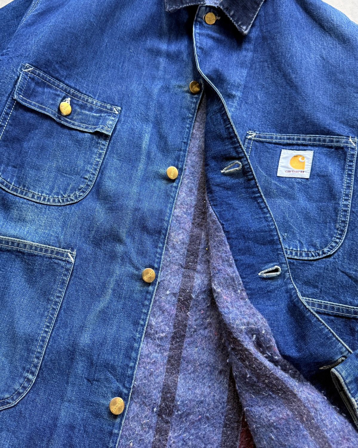 Carhartt Rare 80s Vintage Carhartt Michigan Denim Chore coat Size US L / EU 52-54 / 3 - 6 Thumbnail