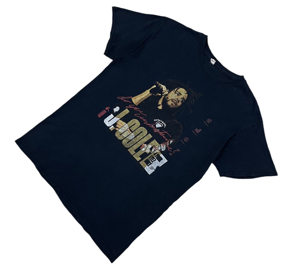 J. Cole × Rap Tees × Vintage J.cole rap tees t shirt Size US M / EU 48-50 / 2 - 3 Thumbnail