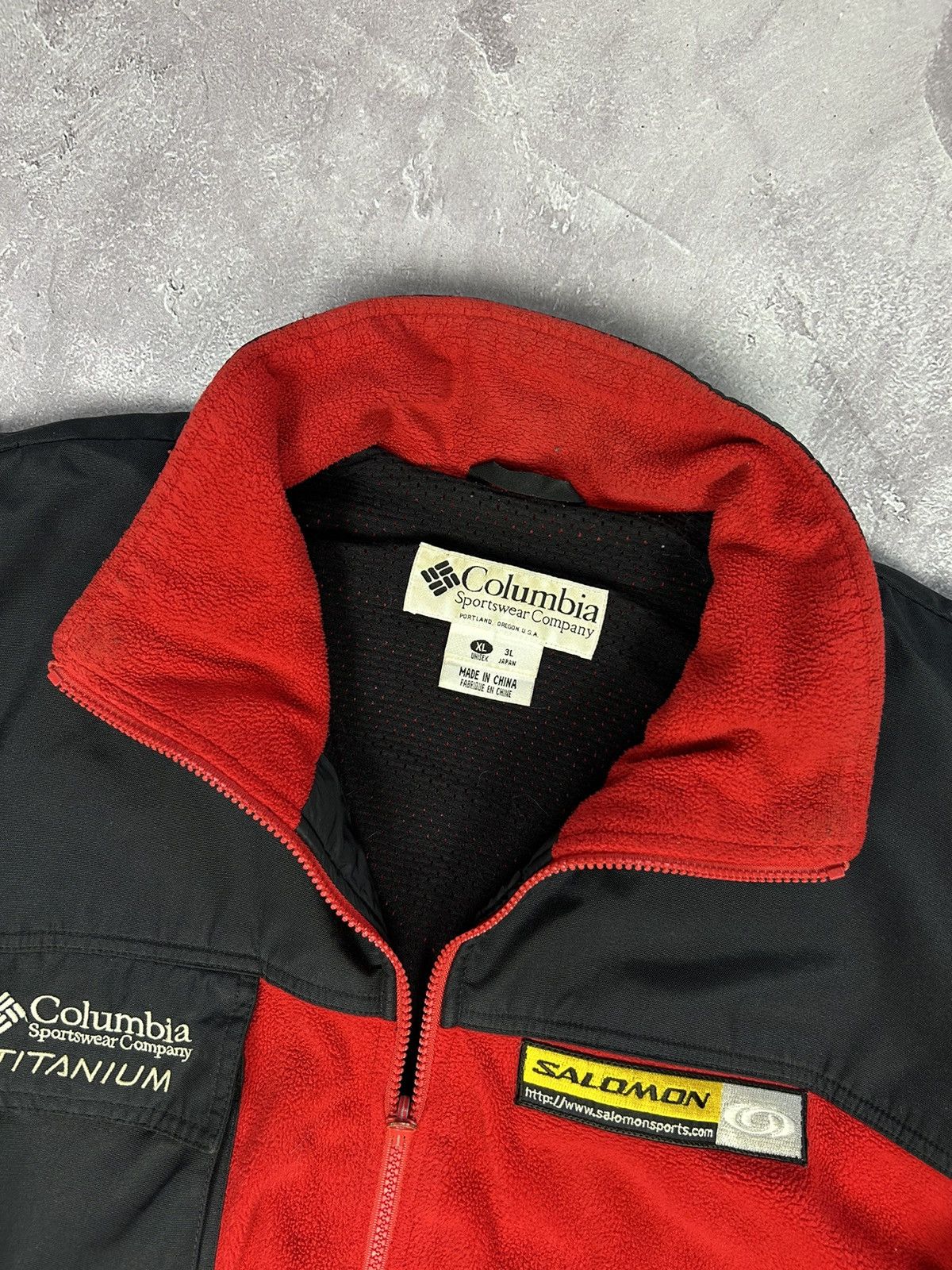 Columbia × Vintage Columbia Titanium Omni Tech Fleece Size XL Vintage 90s y2k Size US XL / EU 56 / 4 - 8 Thumbnail