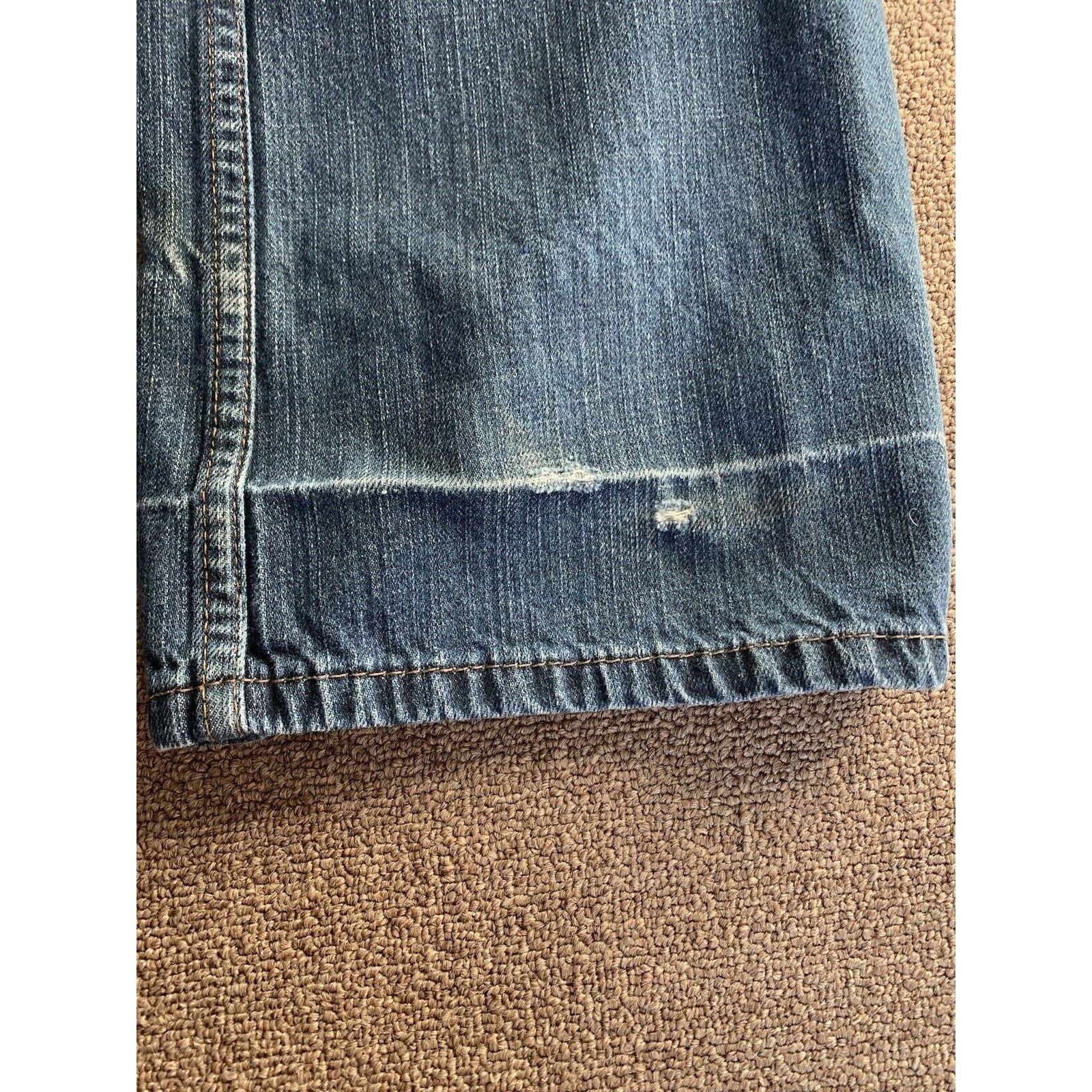 Levi's Levi’s 569 Men’s Loose Fit Straight Leg Blue Jeans 34x34 Size US 34 / EU 50 - 5 Thumbnail
