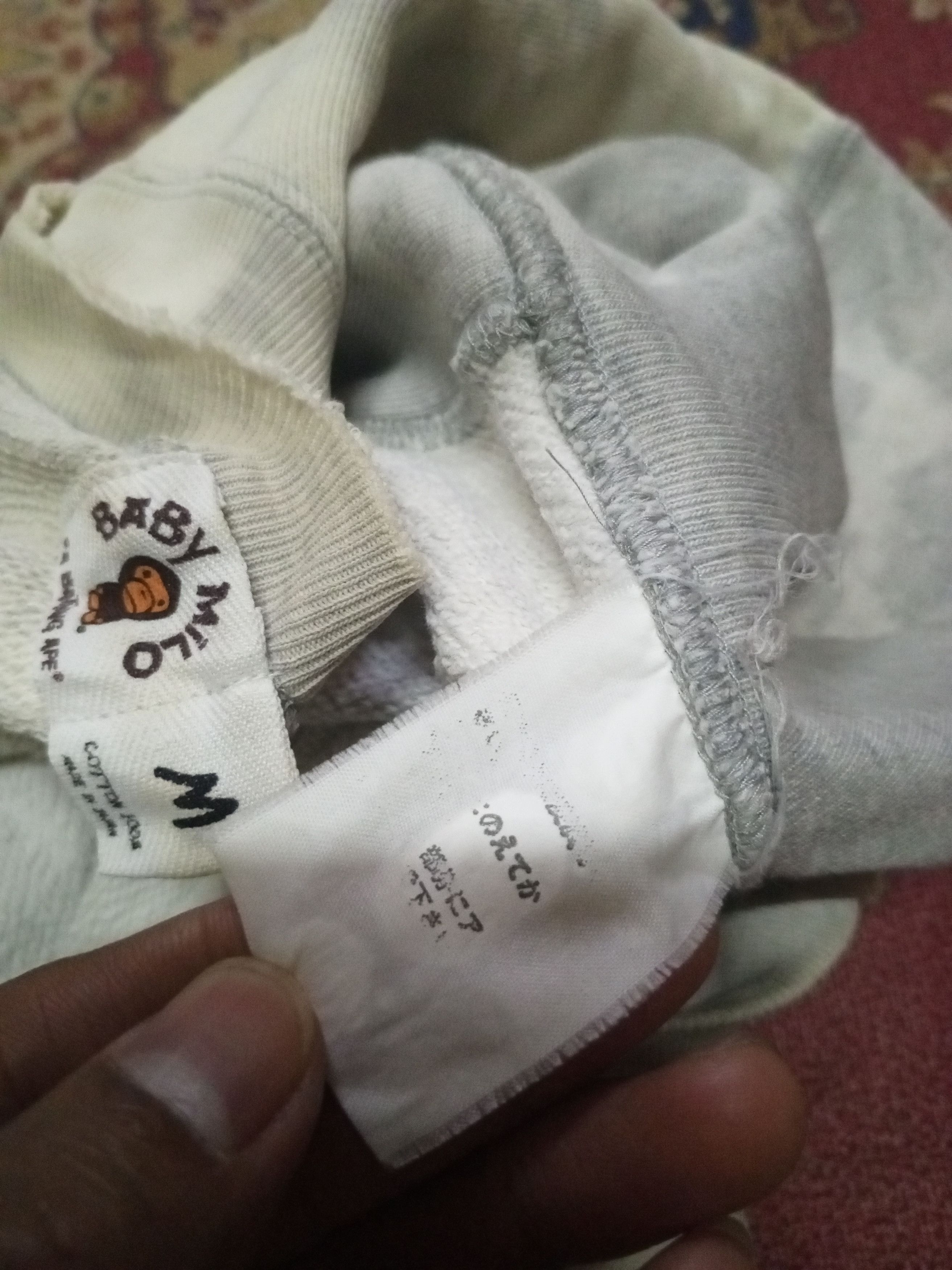 Bape BABY MILO STAR ×BAPE TAI DAI SWEATSHIRT Size US L / EU 52-54 / 3 - 16 Thumbnail