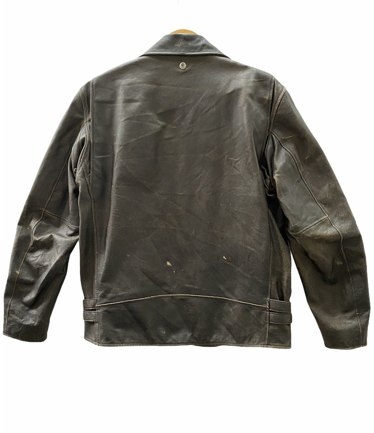 PPFM PPFM Double Collar Punk Rocker Leather Jacket Size US M / EU 48-50 / 2 - 4 Thumbnail