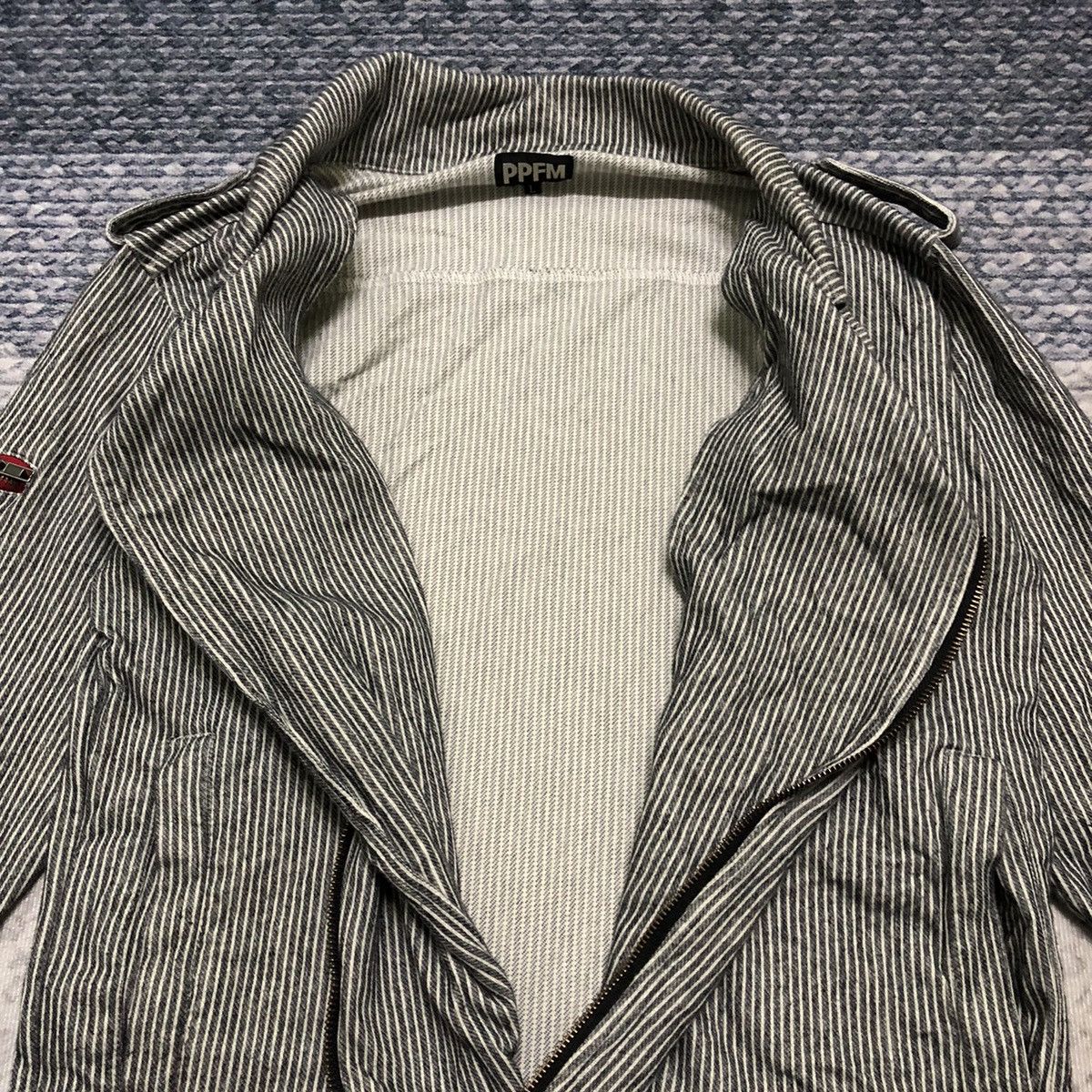 Japanese Brand × PPFM × Seditionaries Rare Distressed PPFM Punk Overall Jacket Size US XS / EU 42 / 0 - 5 Thumbnail