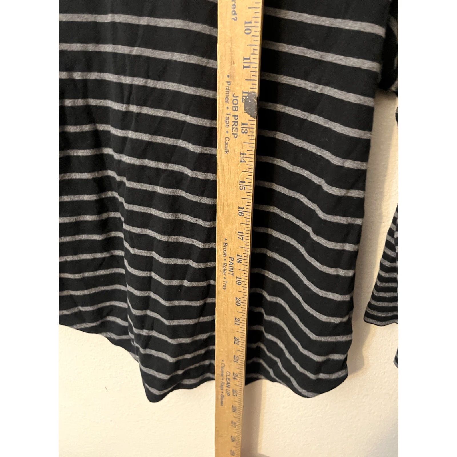 Jones New York VINTAGE Jones New York Signature Women's Hoodie Size Large Black Striped Zip Up 3/4 Sleeve All Seasons Size L / US 10 / IT 46 - 4 Thumbnail