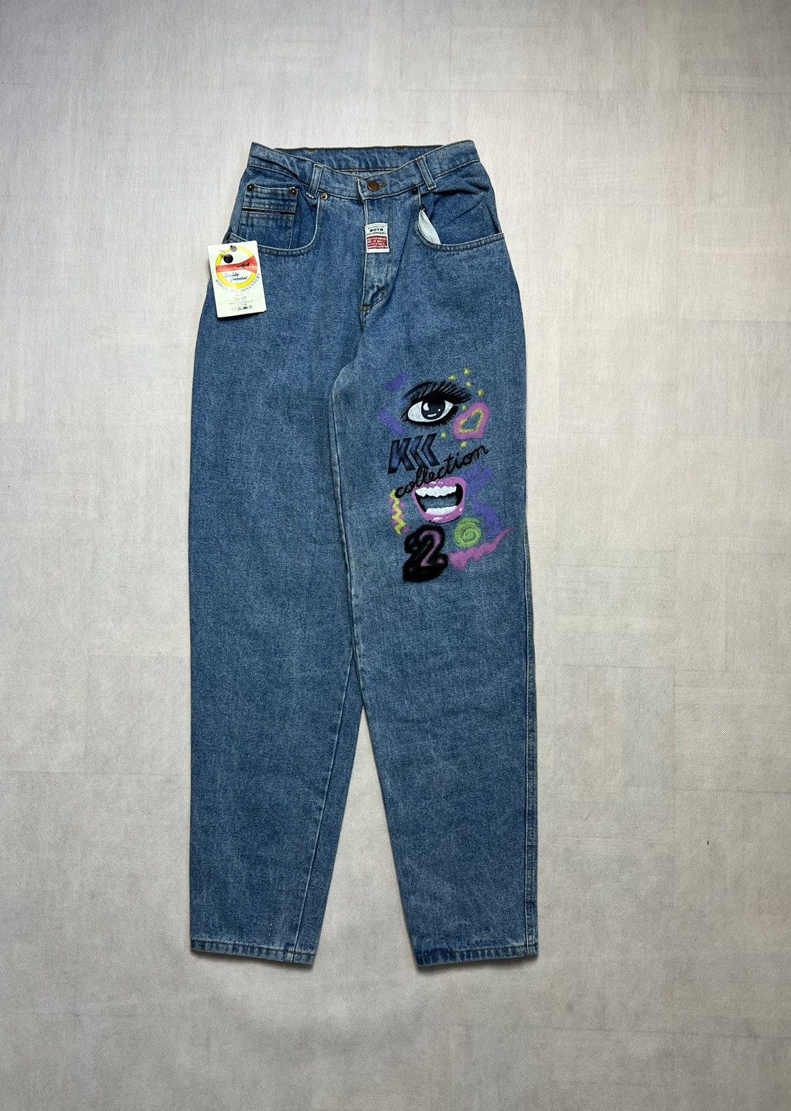 Japanese Brand × Vintage Unique Pants Jeans Vintage 90’s New With Tags Size US 30 / EU 46 - 1 Thumbnail
