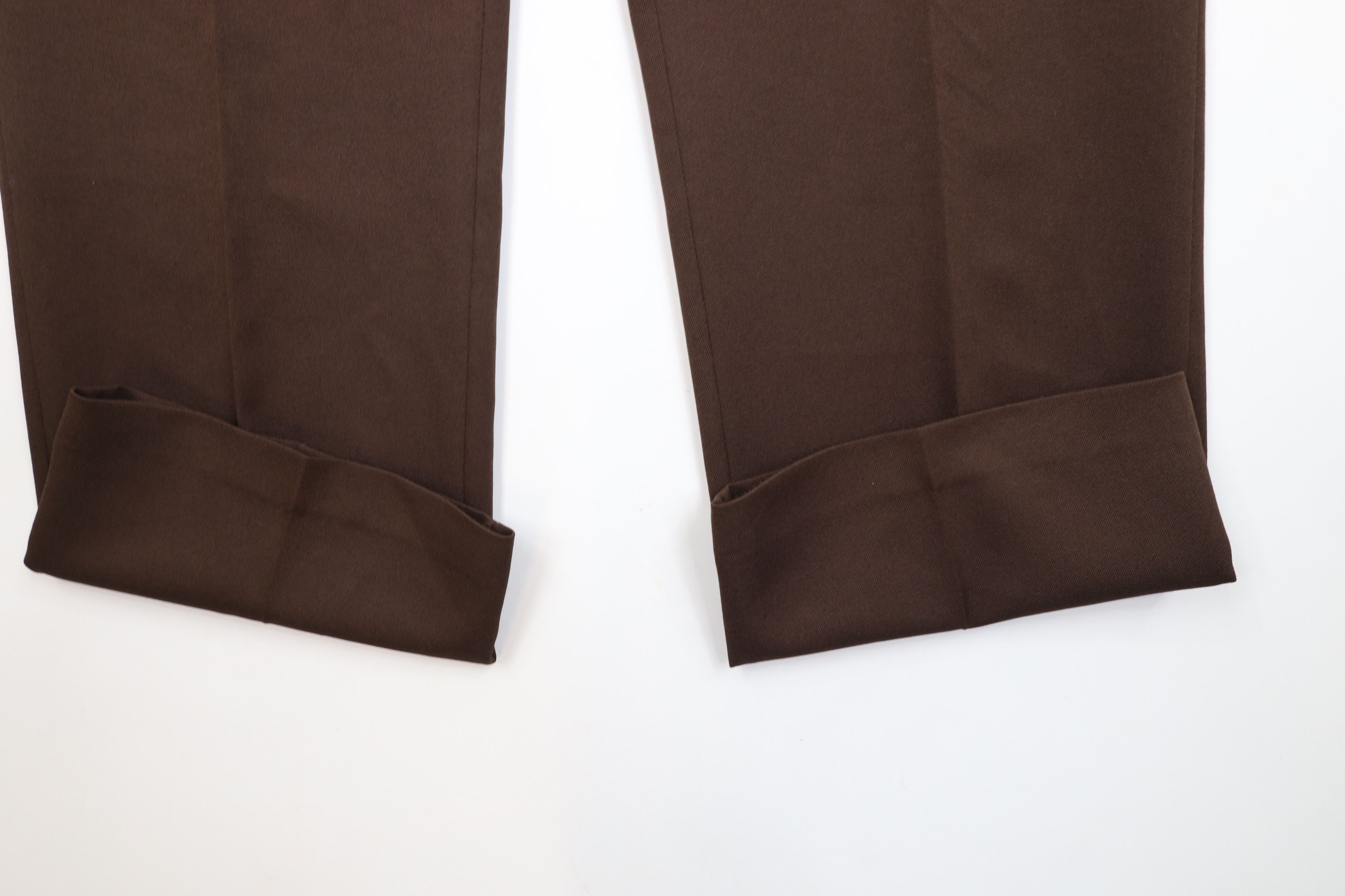 Vintage Vintage 70s Streetwear Bell Bottoms Chino Pants Brown USA Size US 36 / EU 52 - 5 Thumbnail