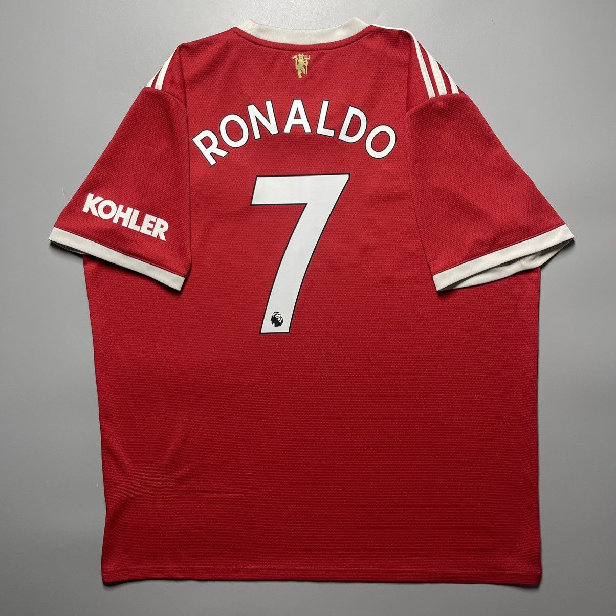 Adidas MANCHESTER UNITED ADIDAS 2021/2022 SOCCER JERSEY #7 RONALDO Size US XXL / EU 58 / 5 - 1 Thumbnail