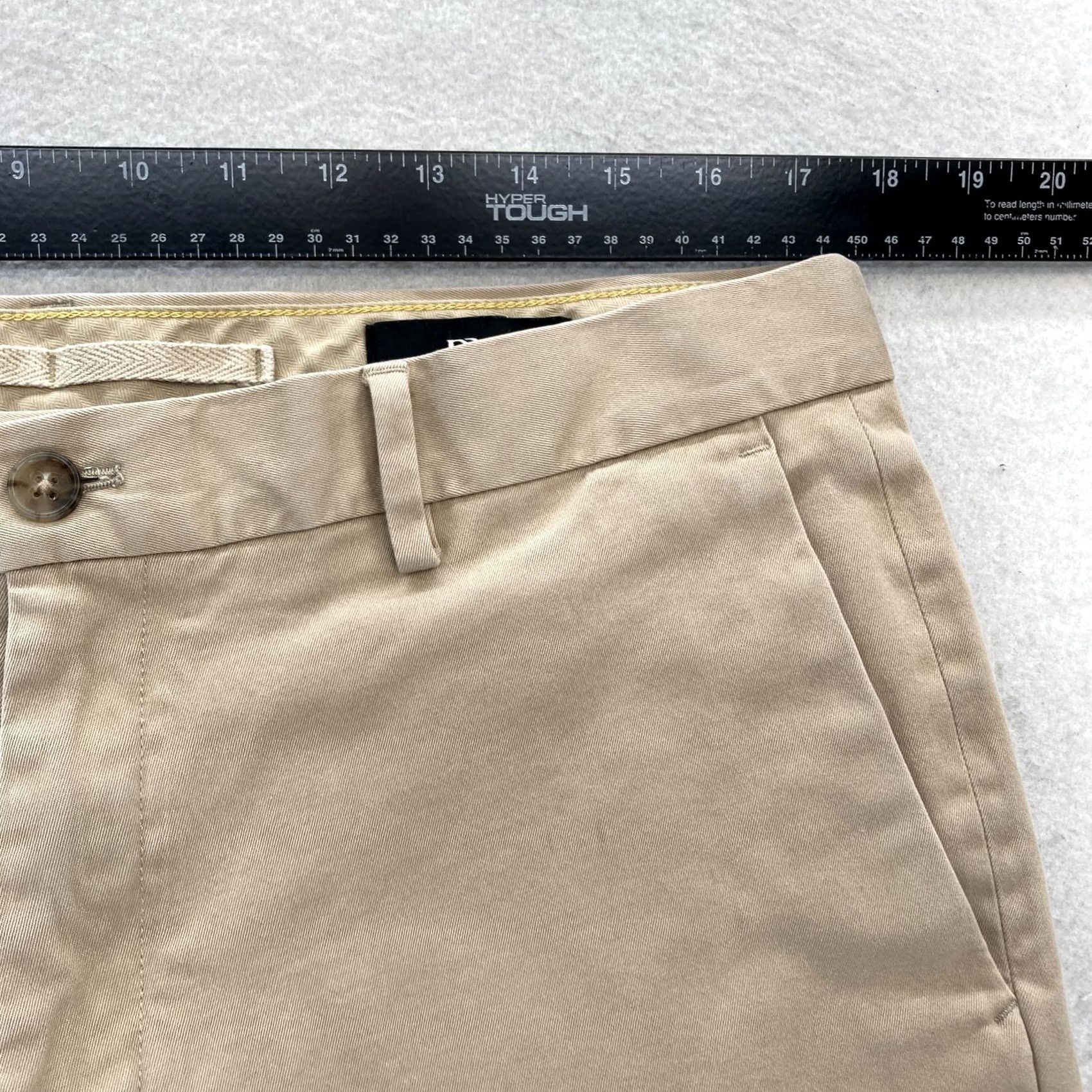 Banana Republic Banana Republic Pants Mens 35x30 Slim Chino Khaki RMC Stretch Twill Flat Front Pockets Jeans Size US 35 - 7 Thumbnail