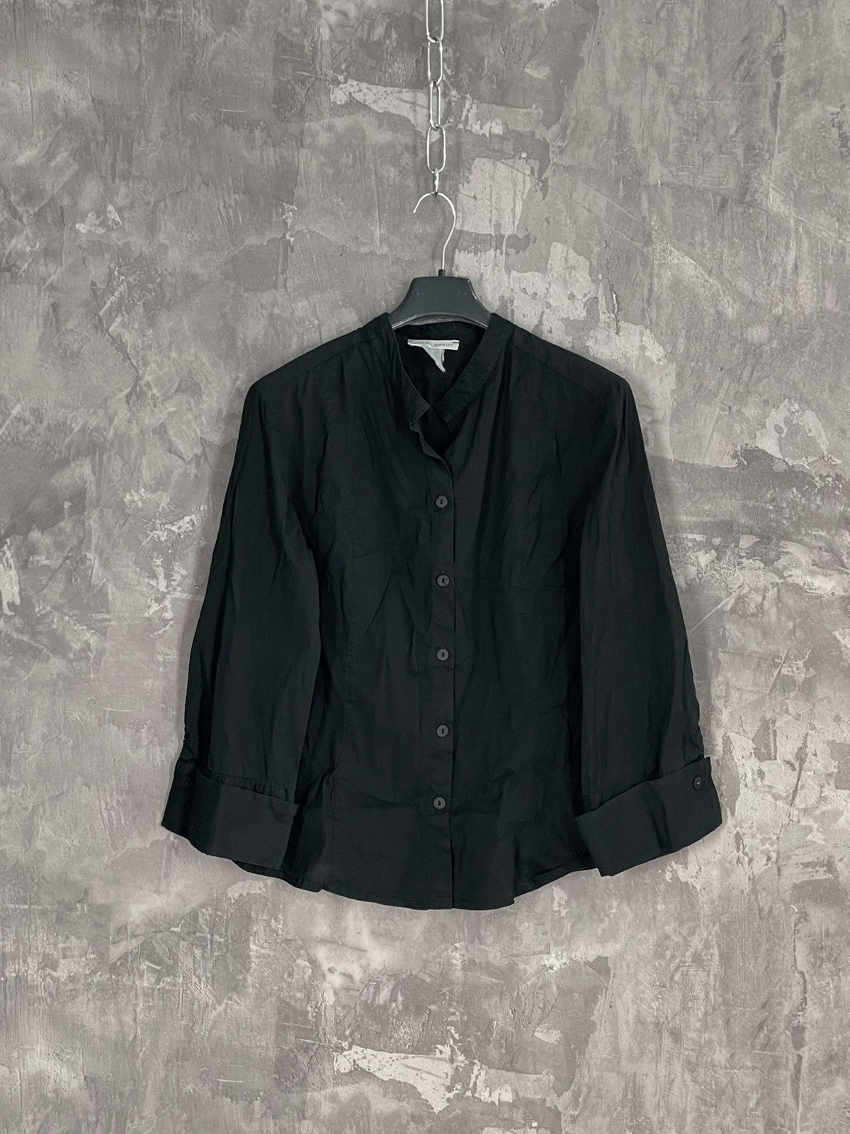 Sarah Pacini × Vintage Sarah Pacini asymmetric blouse Flared sleeve vintage 90s Size M / US 6-8 / IT 42-44 - 1 Thumbnail