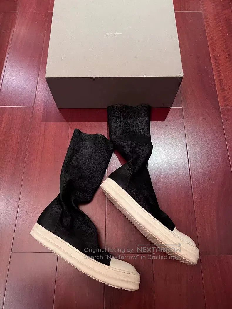 Rick Owens Rick Owens Mainline lambskin leather boots Size US 10 / EU 43 - 3 Thumbnail