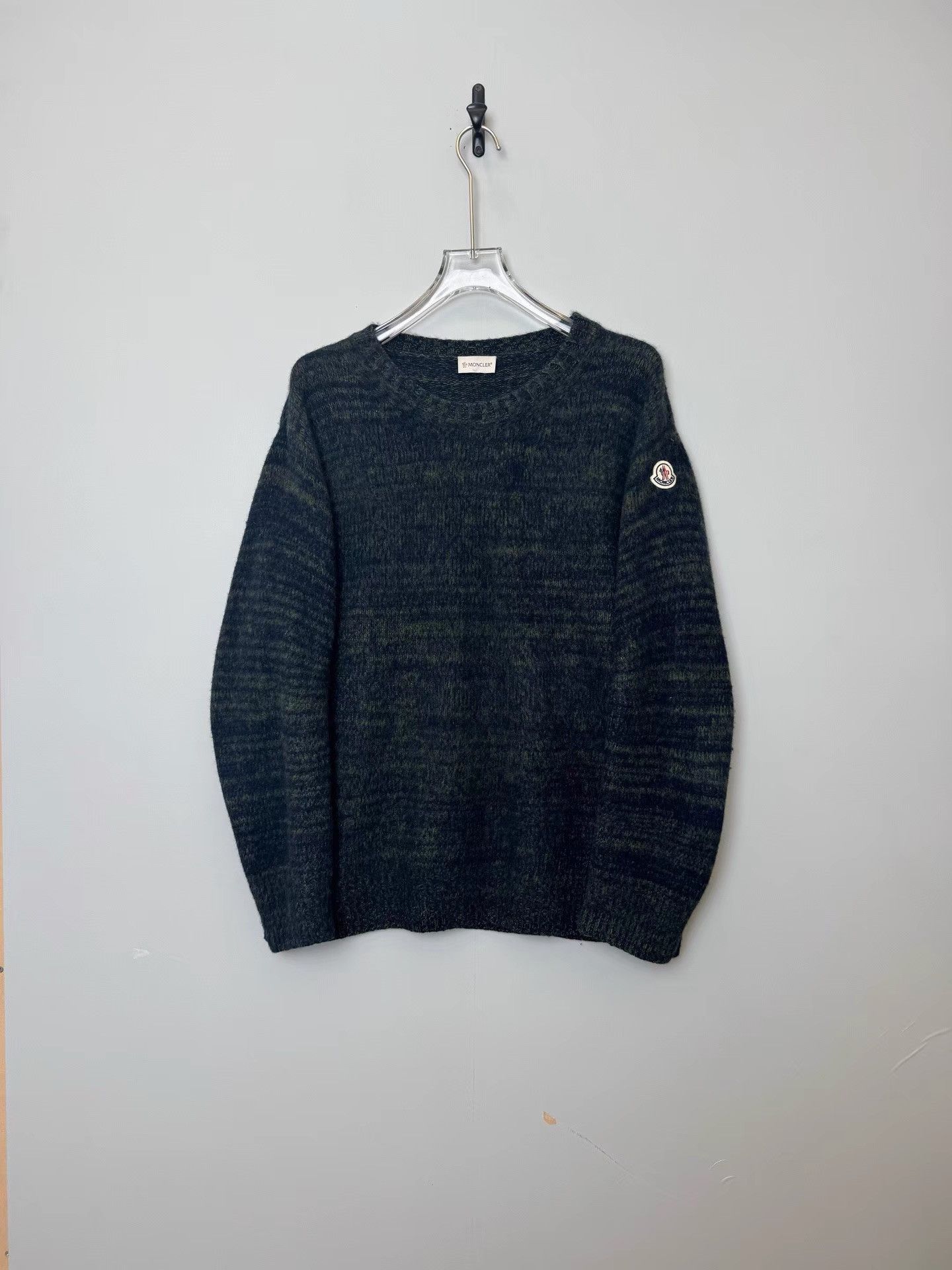 Moncler Moncler FW22 Mixed Color Knit Crew Neck Sweater K36 Size US XL / EU 56 / 4 - 1 Thumbnail