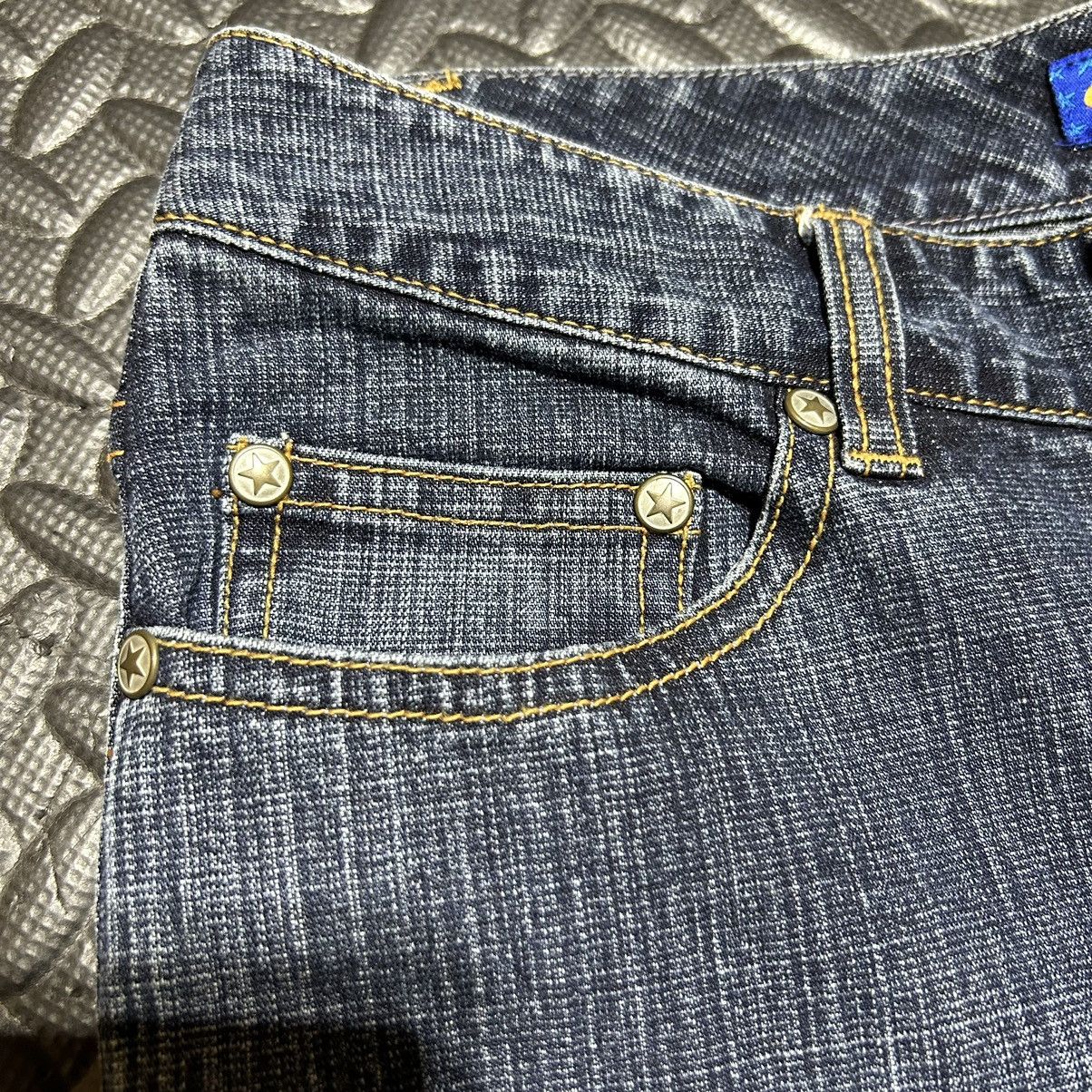 Designer × Vintage Pure Diva Jeans Straight Leg Low Rise Women’s Size 3 Juniors Size 26" / US 2 / IT 38 - 9 Thumbnail