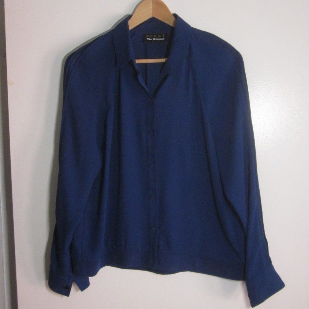 The Kooples The Kooples Sport Blue Blouse Size M / US 6-8 / IT 42-44 - 6 Thumbnail