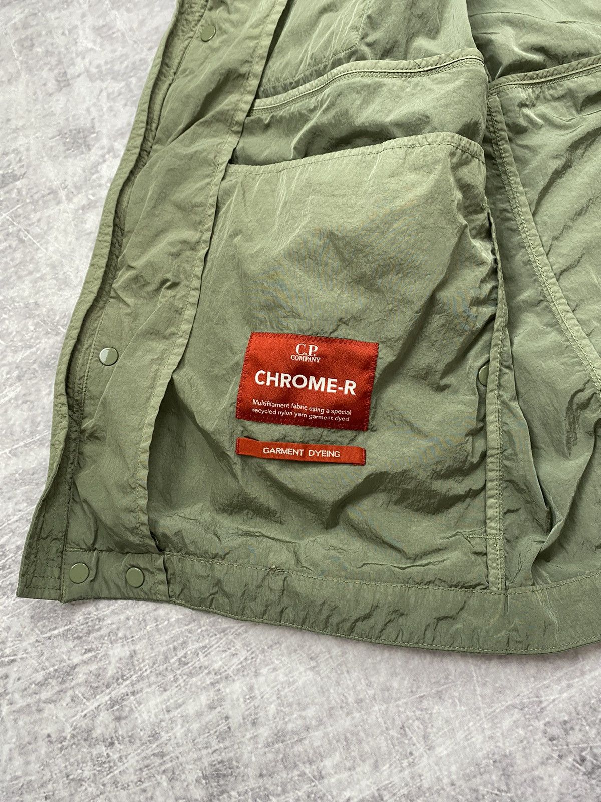 C.P. Company C.P. Company 500 Miglia Chrome-R Goggle Utility Jacket Size US M / EU 48-50 / 2 - 13 Thumbnail