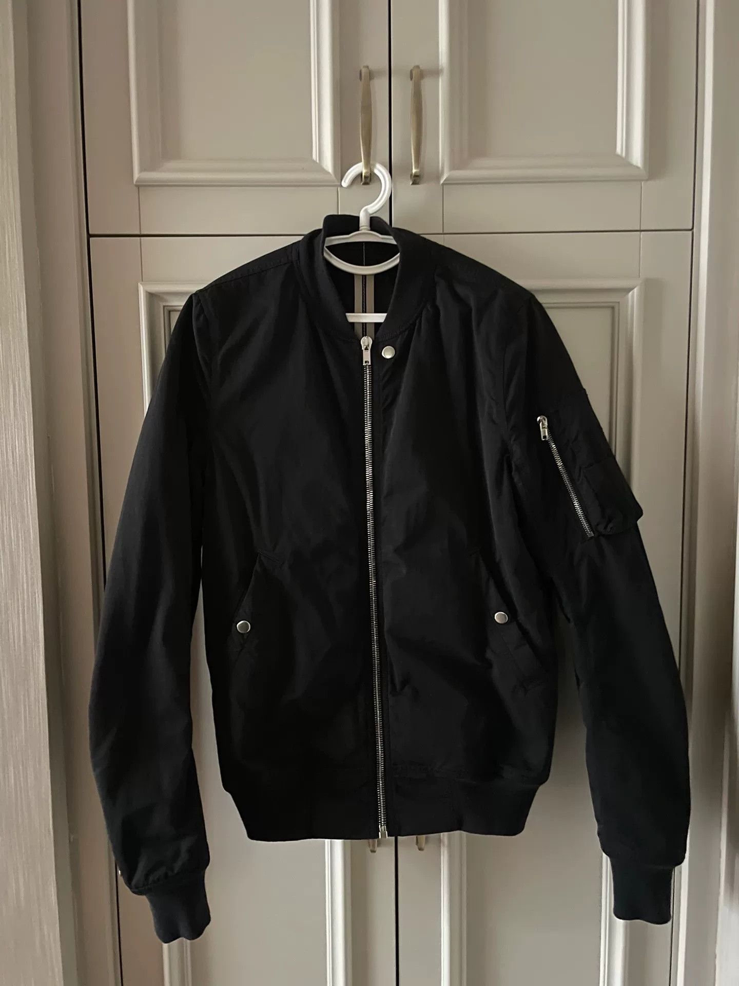 Rick Owens Drkshdw Drkshdw Japanese Selvedge Denim Black MA-1