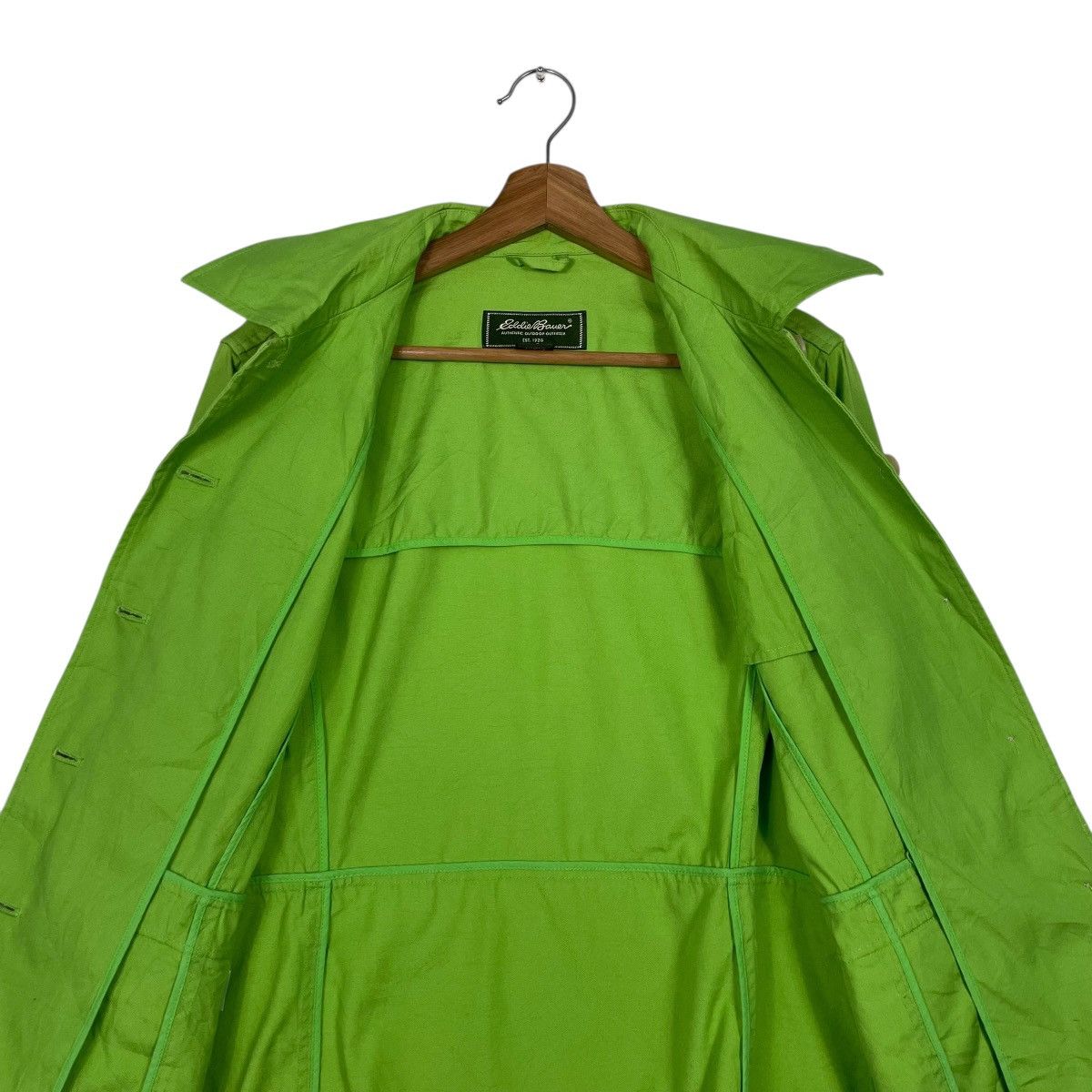 Eddie Bauer Eddie Bauer Green Cotton Jacket Size L / US 10 / IT 46 - 12 Thumbnail