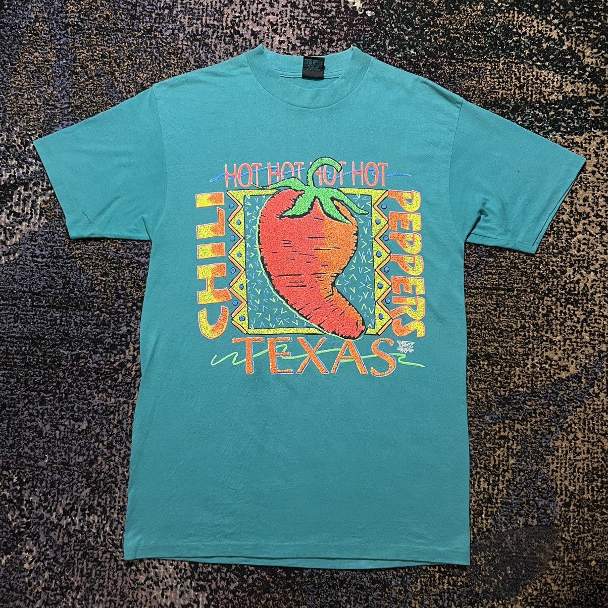 Vintage T-shirt Art Vintage 90's Chilli Pepper Texas Size US L / EU 52-54 / 3 - 1 Thumbnail