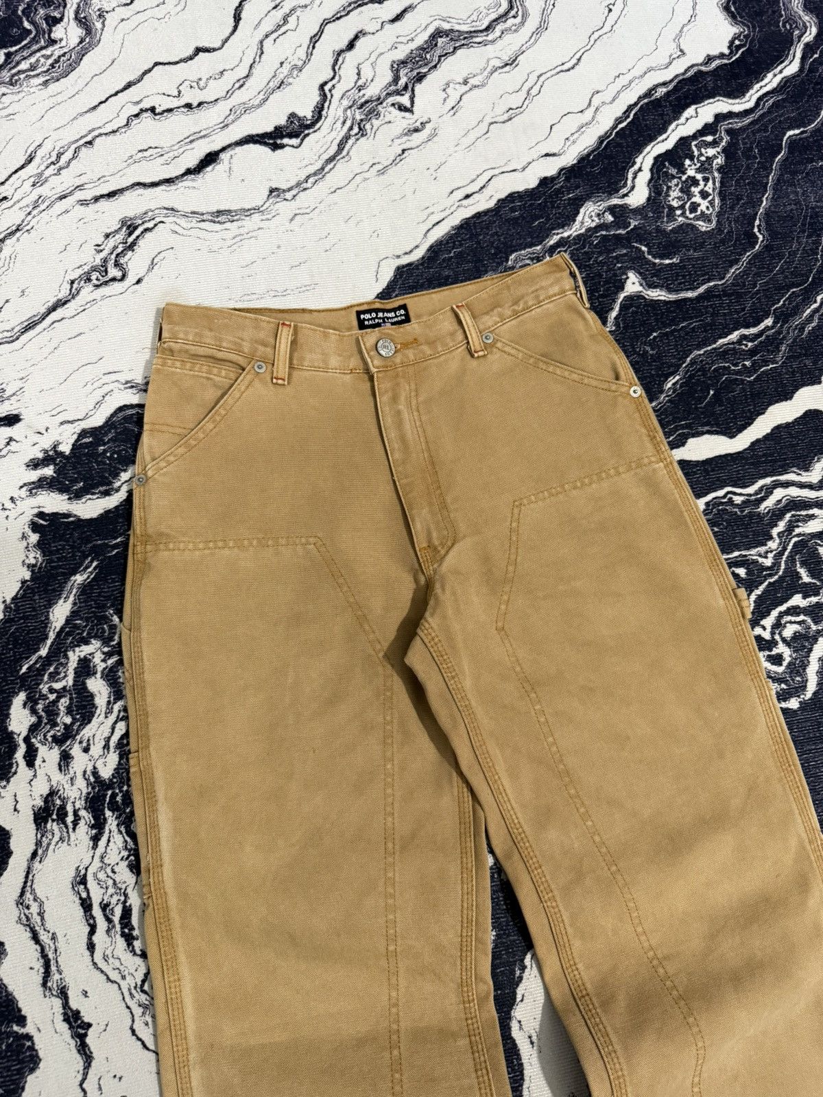 RRL Ralph Lauren Polo jeans ralph lauren carpenter double knee pants Size US 29 - 7 Thumbnail
