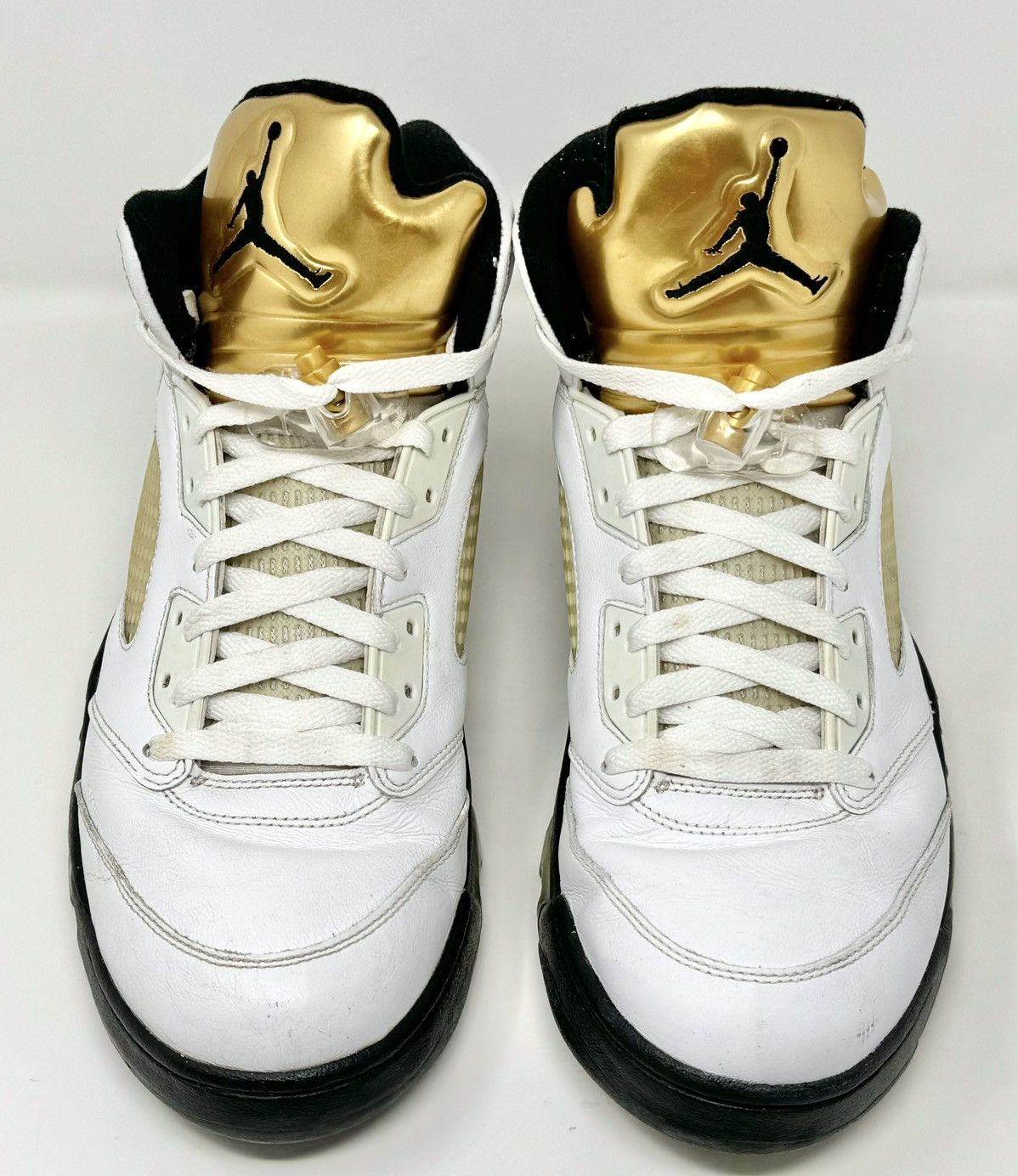 Jordan Brand × Nike Nike Air Jordan V 5 Olympic Gold 2016 Retro size 13 Size US 13 / EU 46 - 3 Thumbnail
