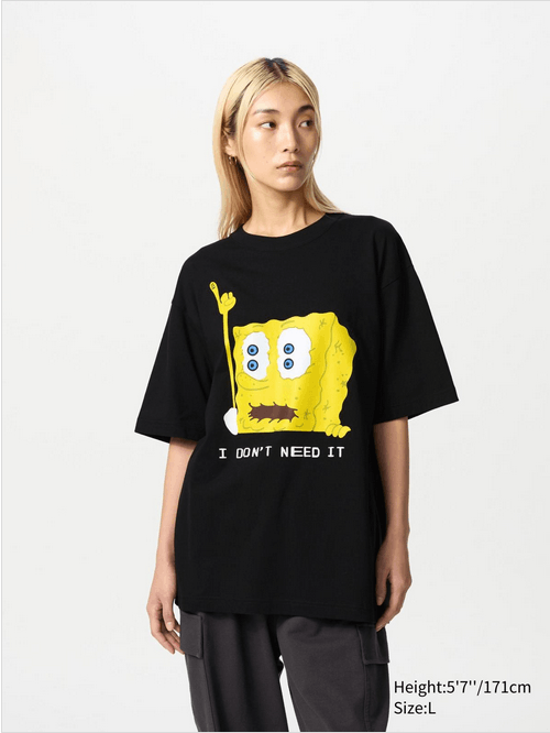 Cactus Plant Flea Market UNIQLO X Cactus Plant Flea Market X SpongeBob T-Shirt TEE Size US L / EU 52-54 / 3 - 6 Thumbnail