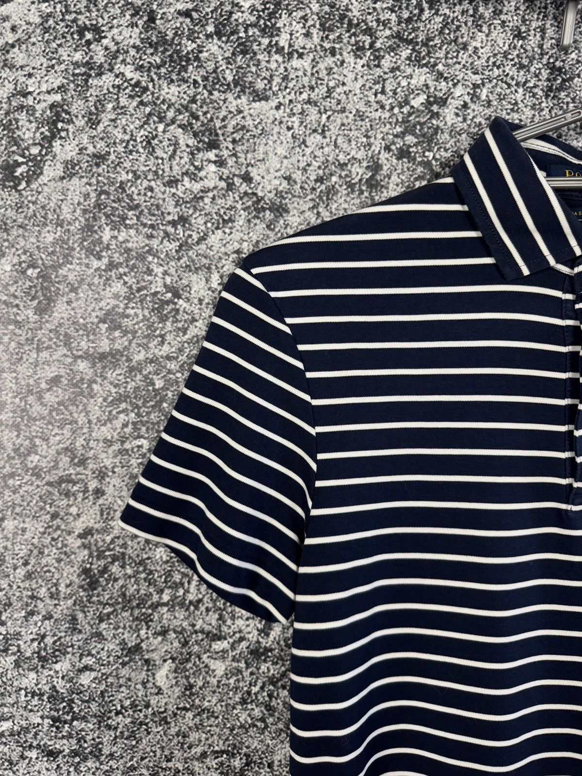 Polo Ralph Lauren Polo Ralph Lauren Striped Polo Shirt Pima Soft Touch Size XS Size XS / US 0-2 / IT 36-38 - 3 Thumbnail