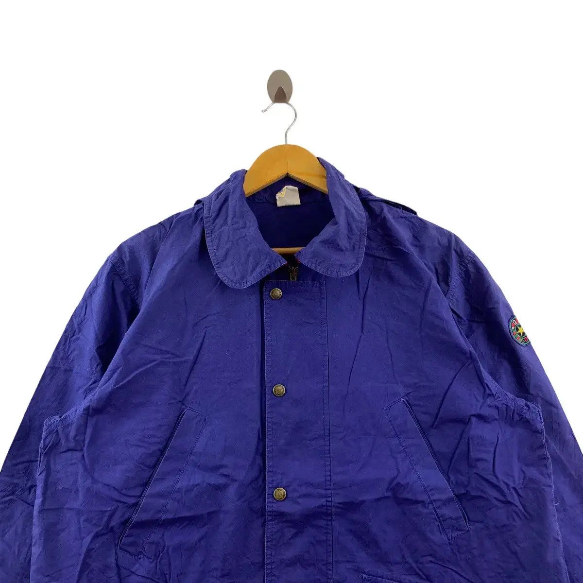 Vintage Vintage PARADISO MONTE OVEST Natural Dye Indigo Jacket Size US XL / EU 56 / 4 - 3 Thumbnail
