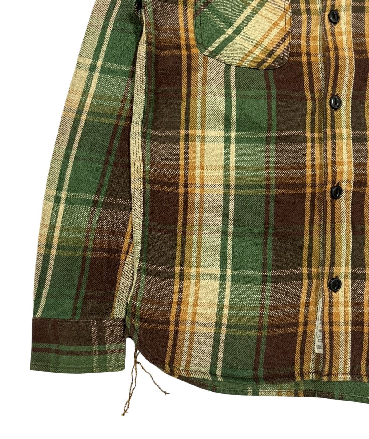 Japanese Brand Houston Union Made Tartan Flannel Button Ups Shirt Size US M / EU 48-50 / 2 - 9 Thumbnail