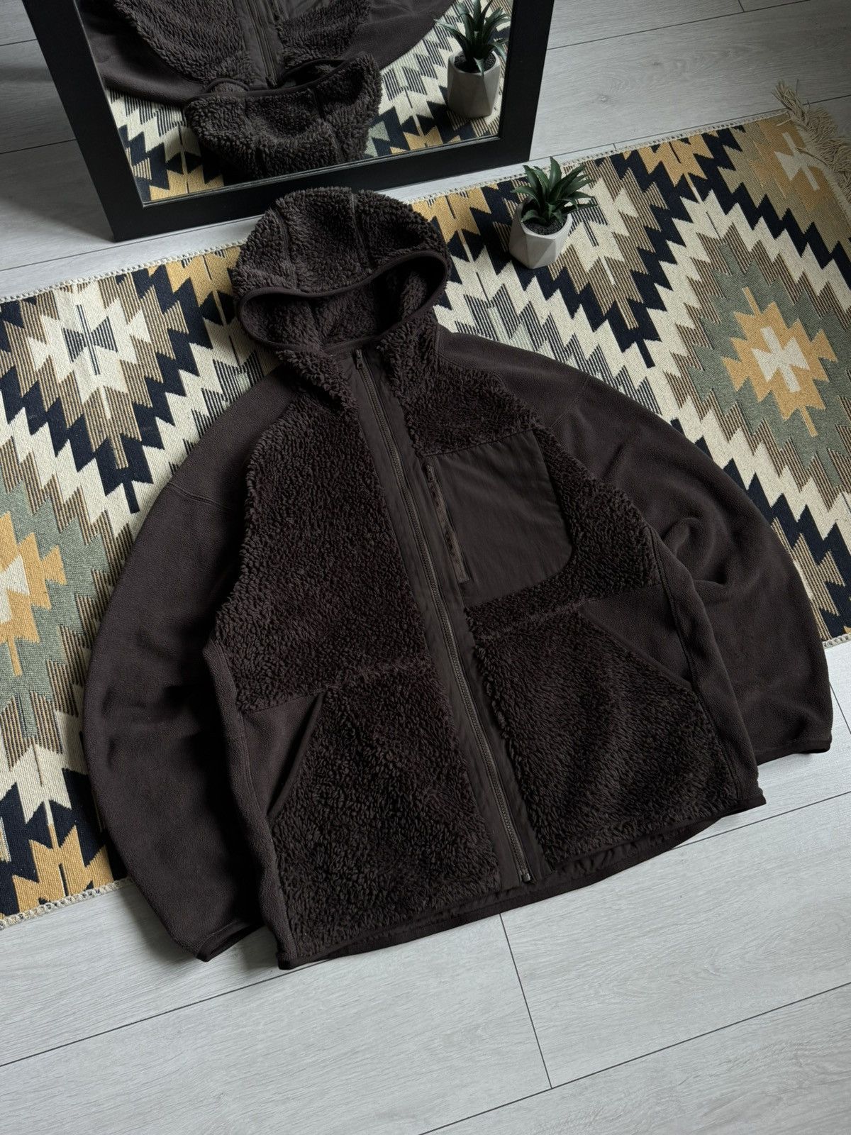 Uniqlo × White Mountaineering Uniqlo X White Mountaineering Zip Fleece Sherpa Size US L / EU 52-54 / 3 - 2 Thumbnail