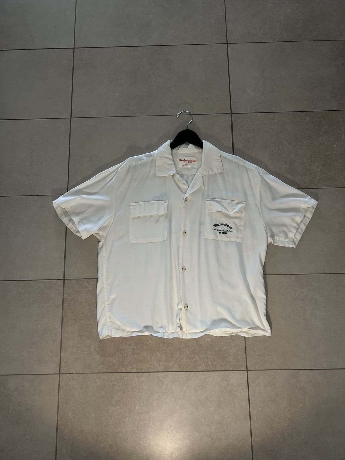Pacsun Budweiser × PacSun “A & Eagle” White Short‑Sleeve Size US M / EU 48-50 / 2 - 1 Thumbnail