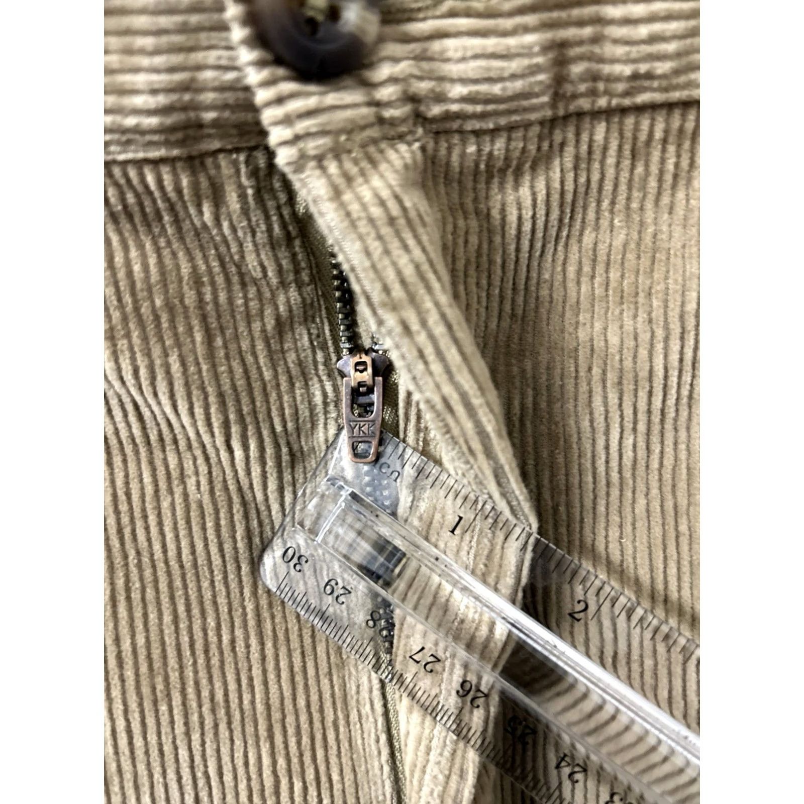 Vintage LL Bean Country Corduroy Pants Mens 44x32 Brown Stretch Comfort Waist 502864 Size US 44 / EU 60 - 5 Thumbnail