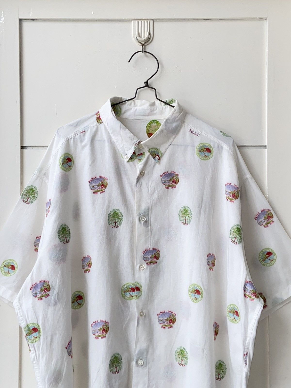 Designer × Issey Miyake × Japanese Brand PAPAS MANIERE De HEMING Shirt Size US XXL / EU 58 / 5 - 11 Thumbnail